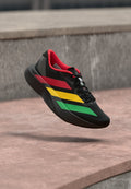 ADIZERO EVO SL - Trainers - core black/vivid green/bold gold-coloured