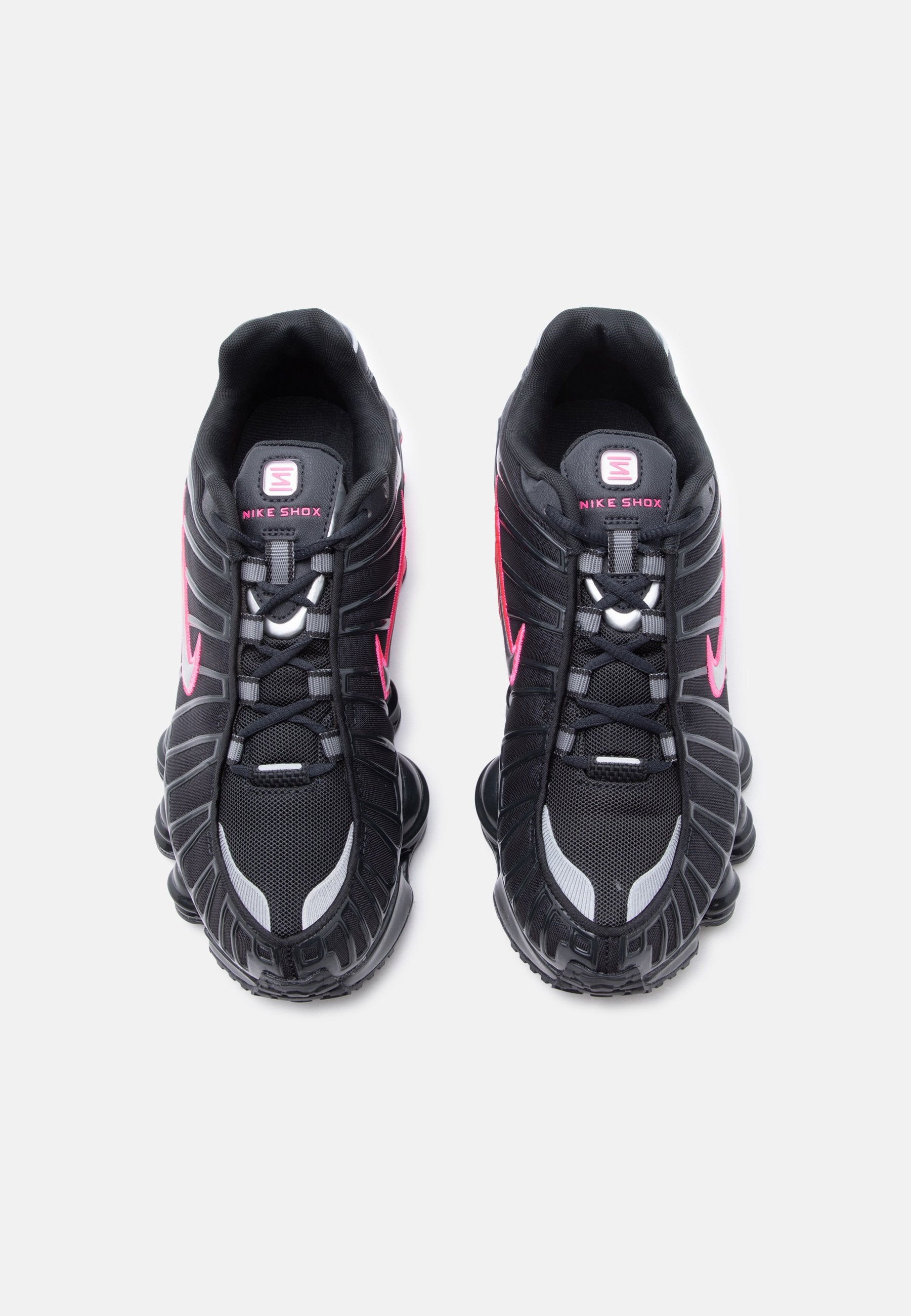 SHOX TL ICE - Spor Ayakkabı - off noir/metalik gümüş rengi/hyper pembe