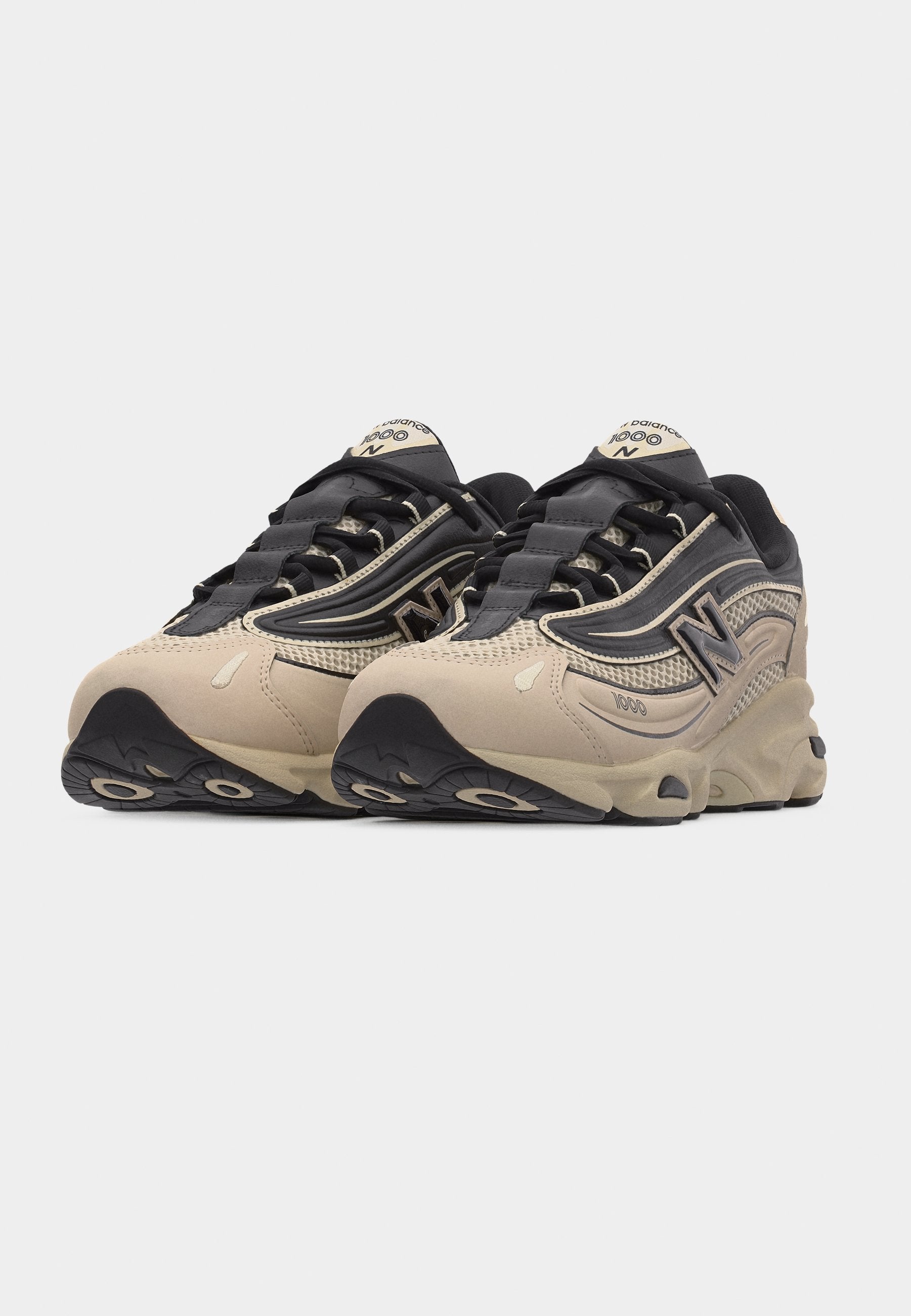 1000 UNISEX - Trainers - linen/black