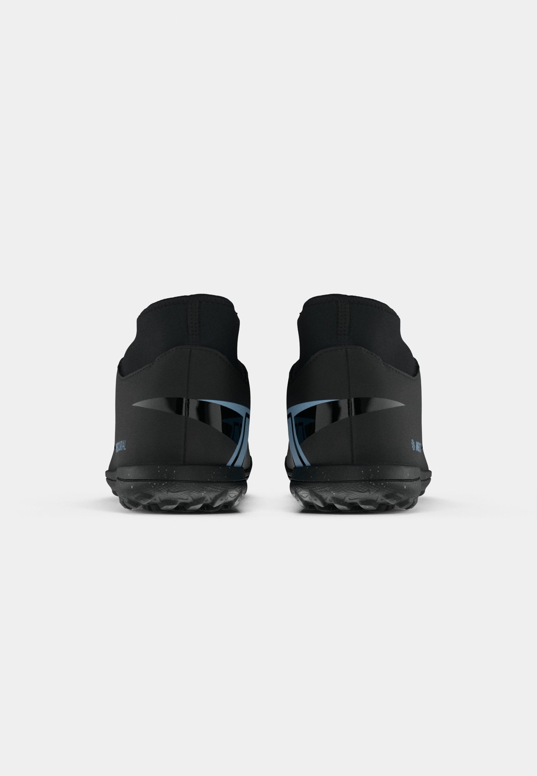 10 CLUB TF - Turf football boots - black/ice blue