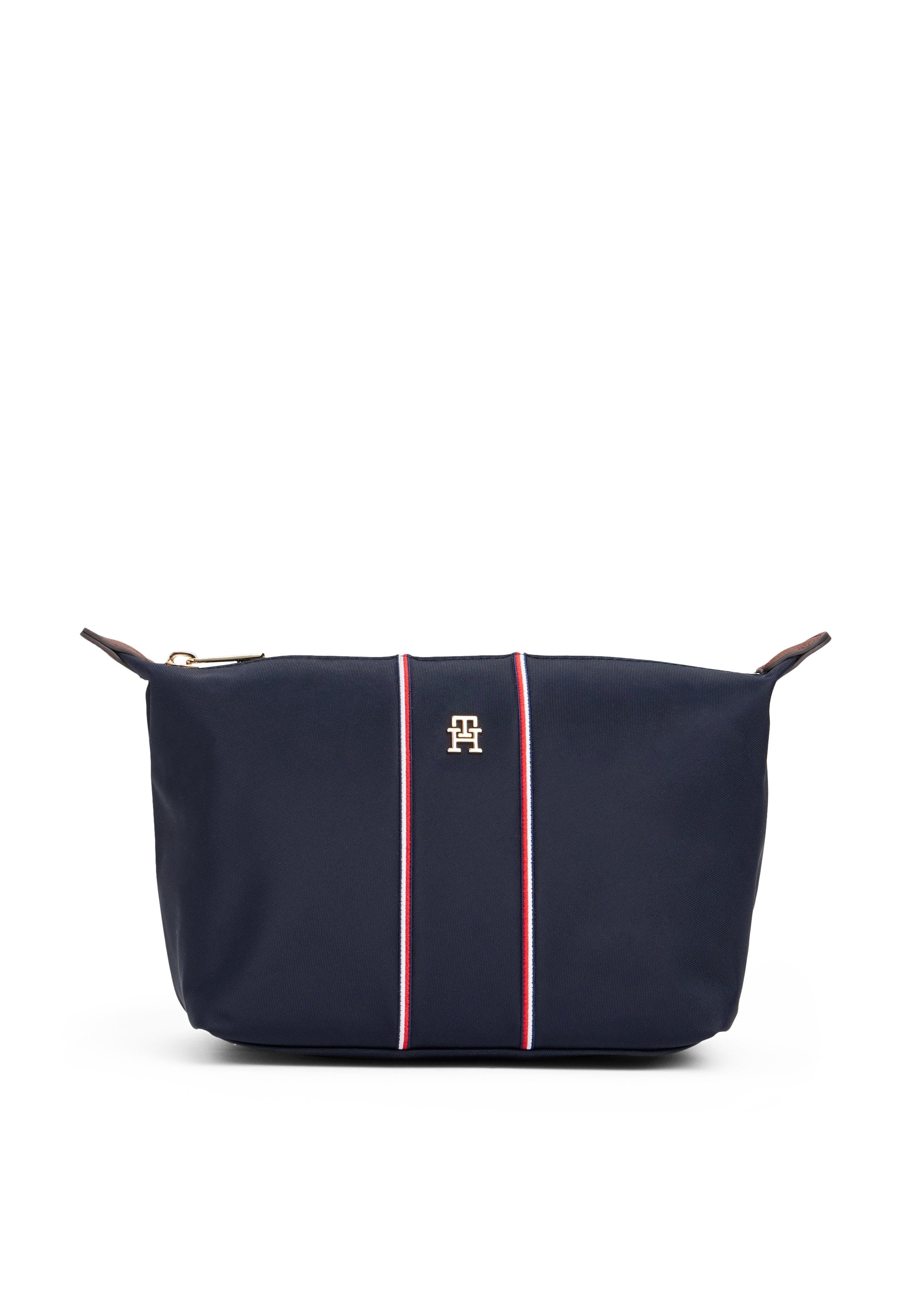 HILFIGER ICON TH MONOGRAM WASHBAG - Wash bag - blue