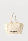 FRINGES TOTE - Tote bag - natural