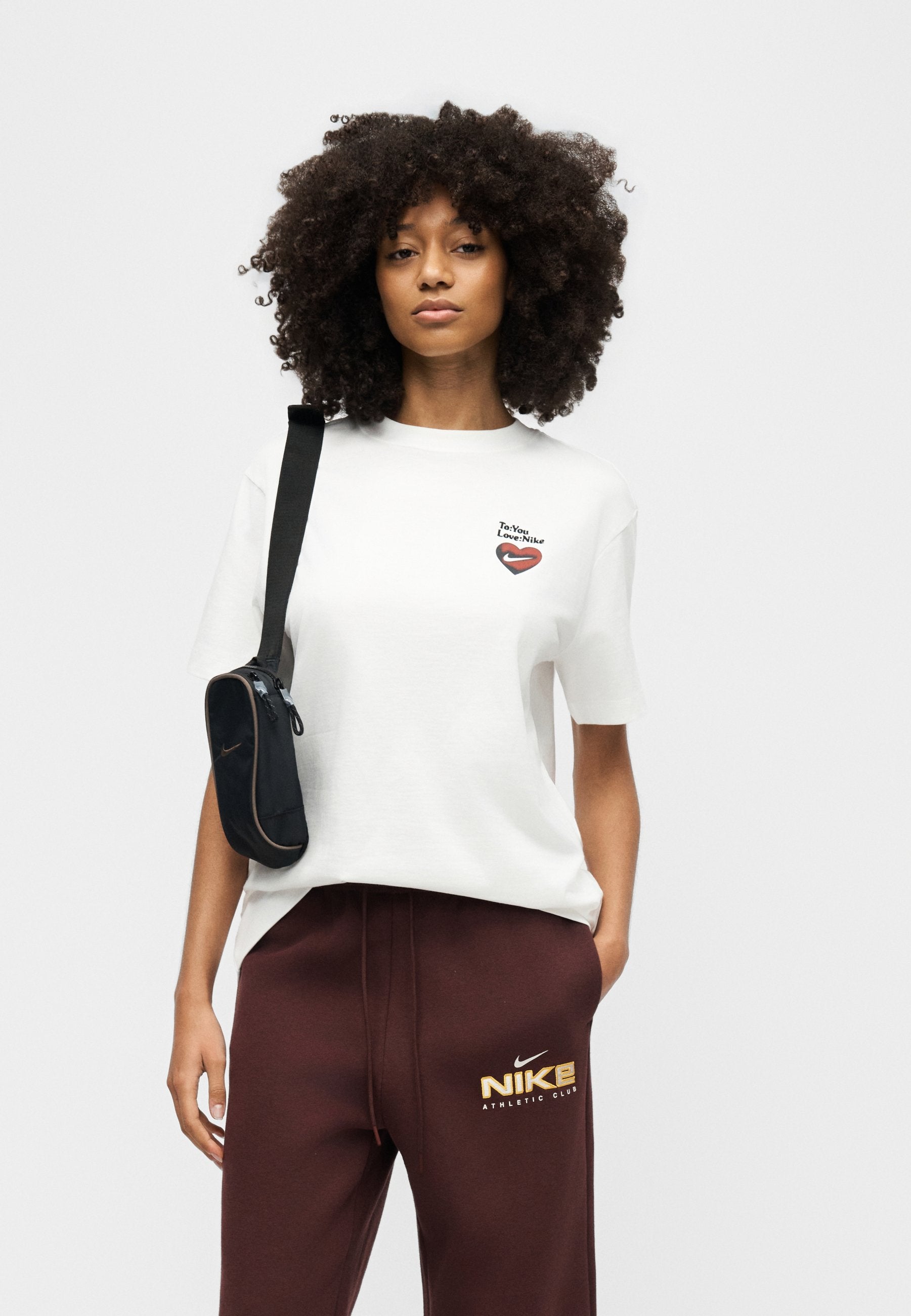 TEE AMPLE - T-shirt imprimé - blanc
