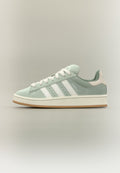 CAMPUS 00S UNISEX - Skate shoes - linen green/core white/silver-coloured green