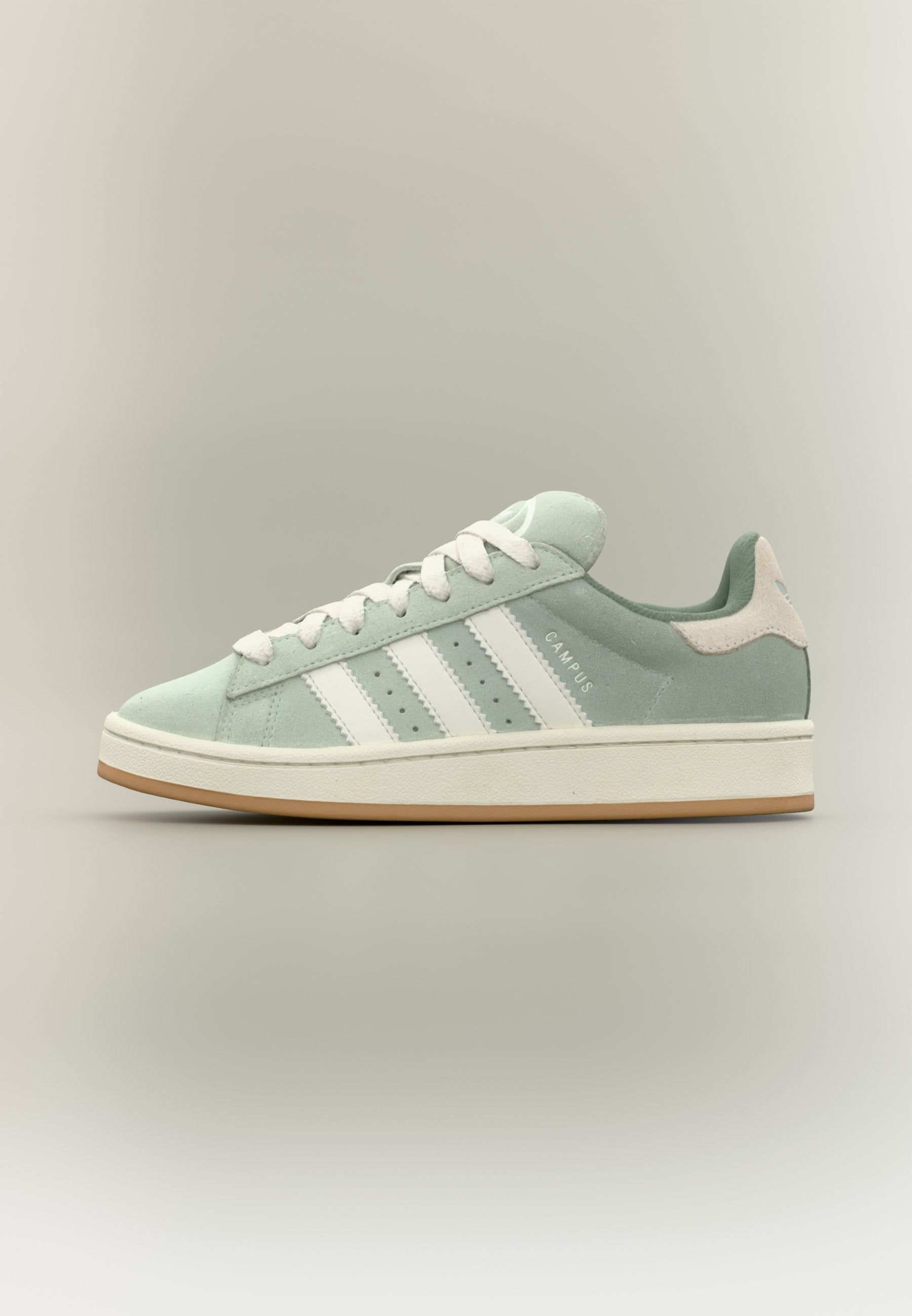 CAMPUS 00S UNISEX - Skate shoes - linen green/core white/silver-coloured green