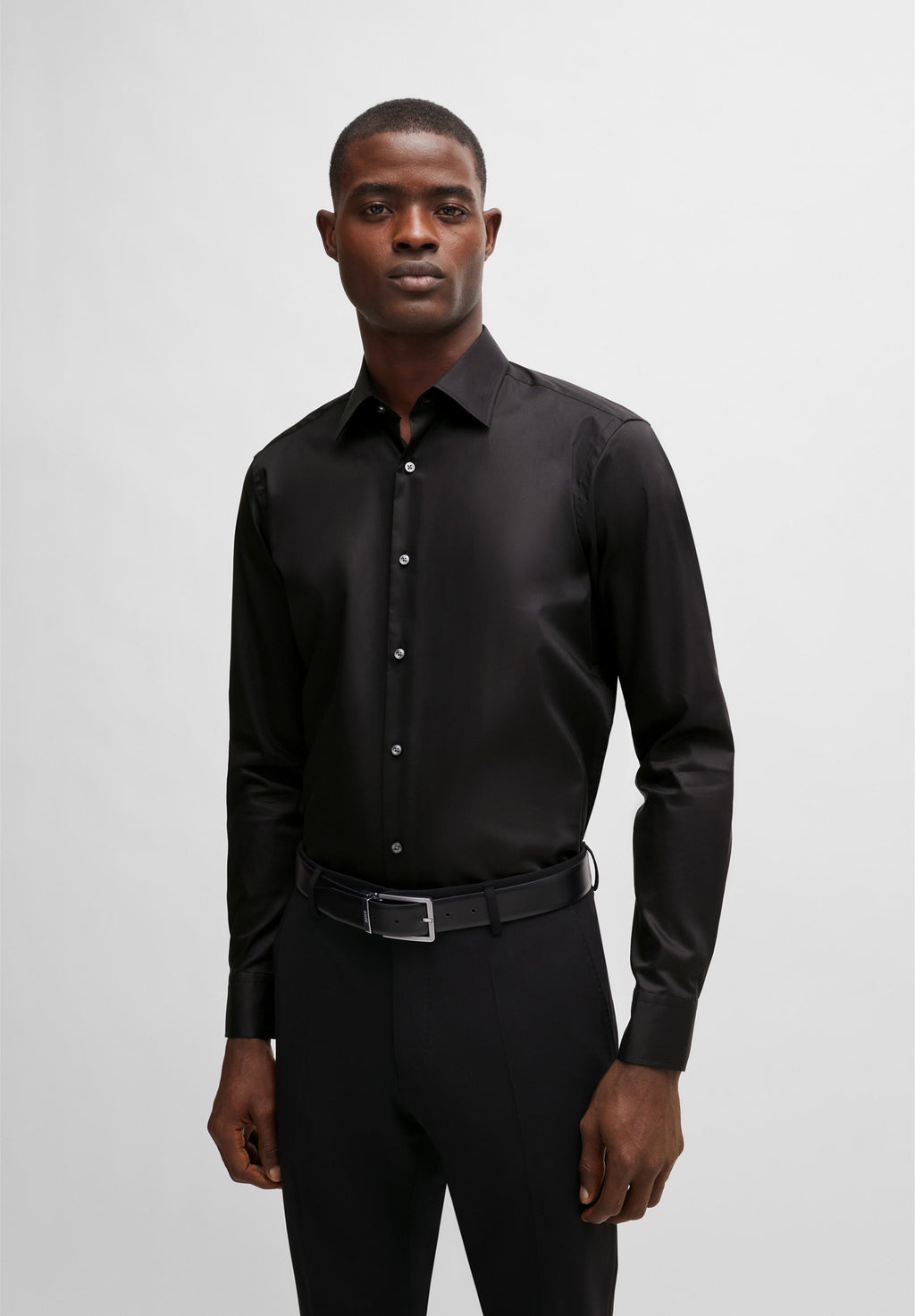 JOE KENT - Formal shirt - black one