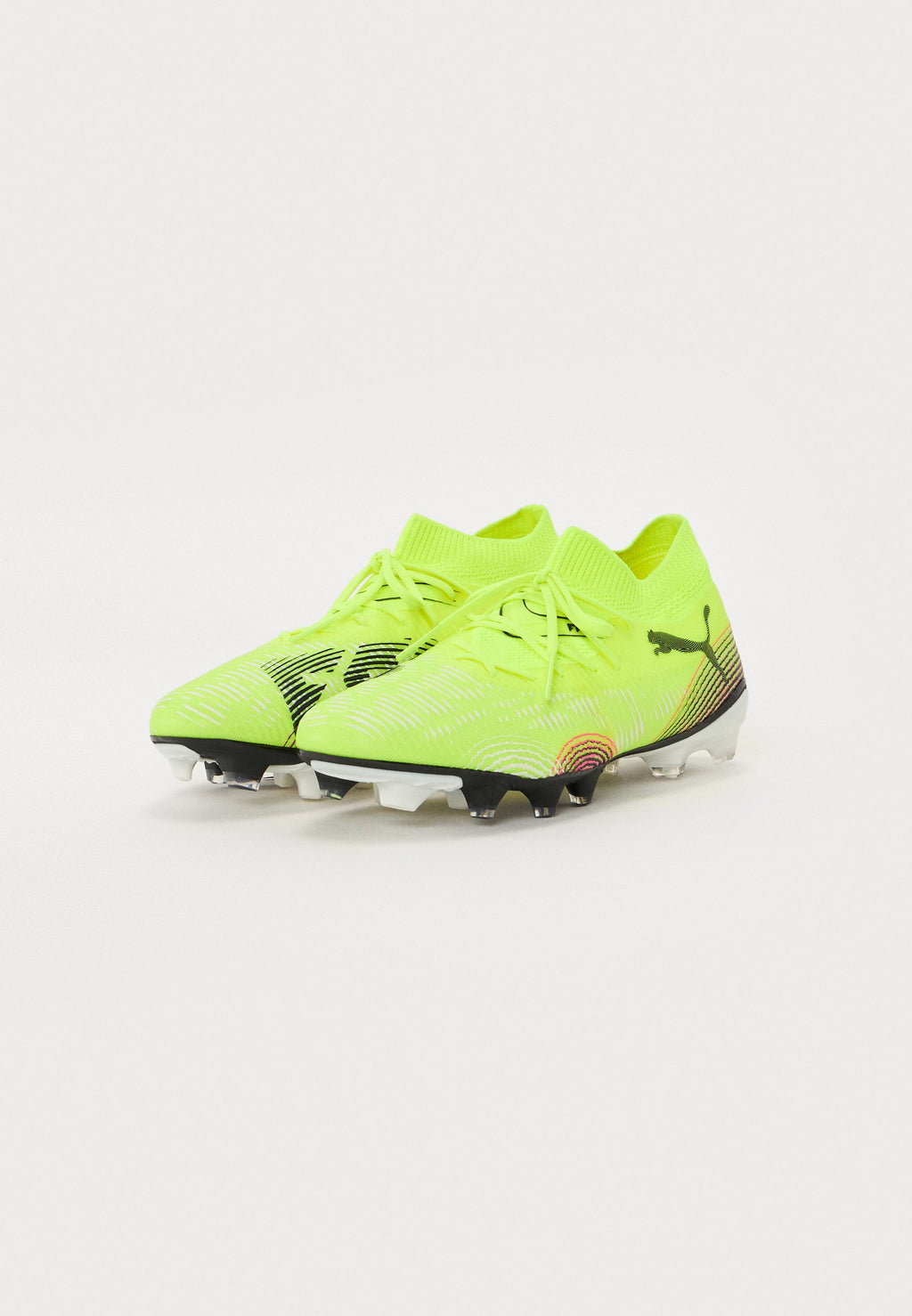FUTURE 8 MATCH - Firm-ground football boots - yellow alert/aged silver/sun struck