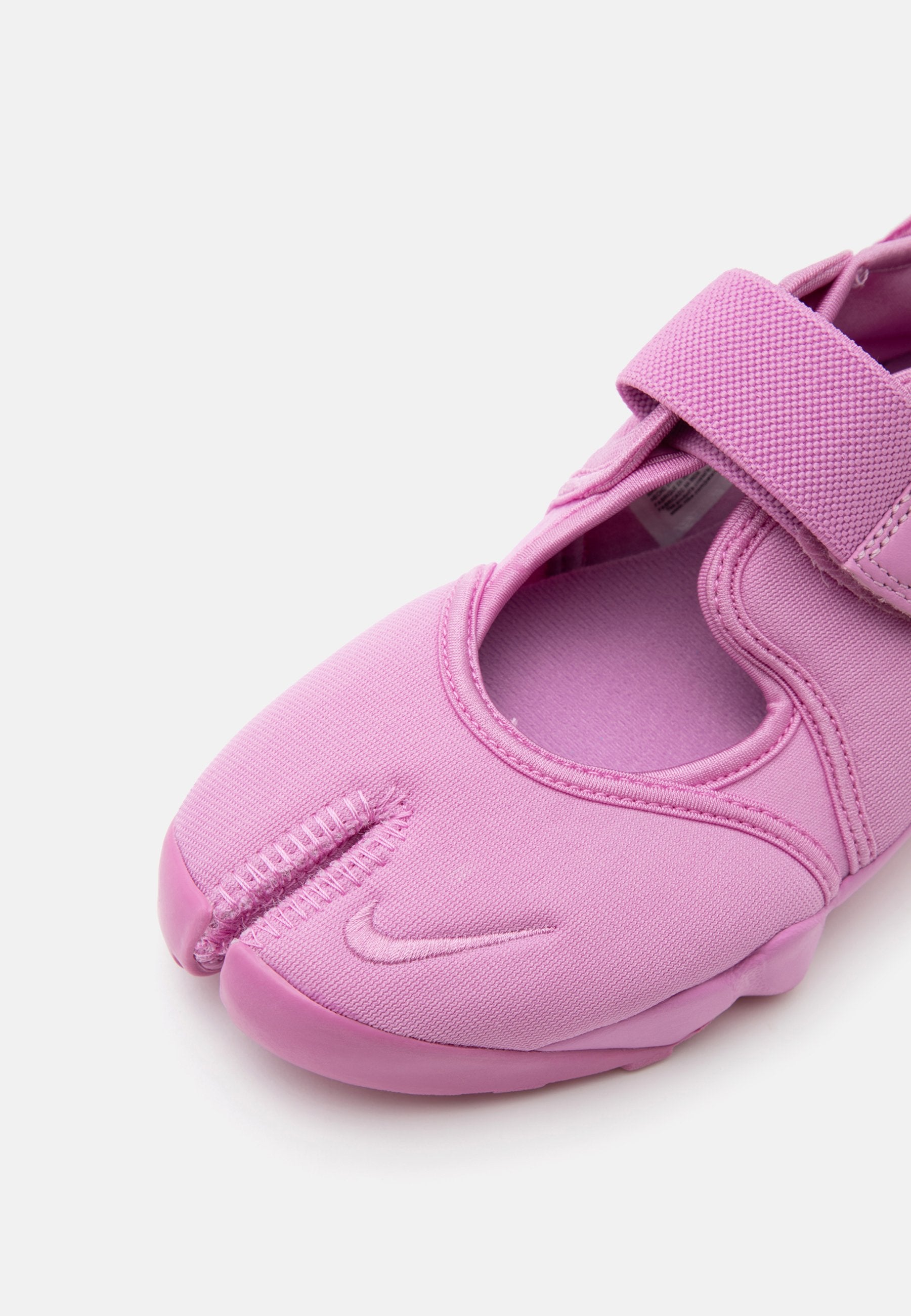 AIR RIFT - Ankle strap ballet pumps - light magenta/black