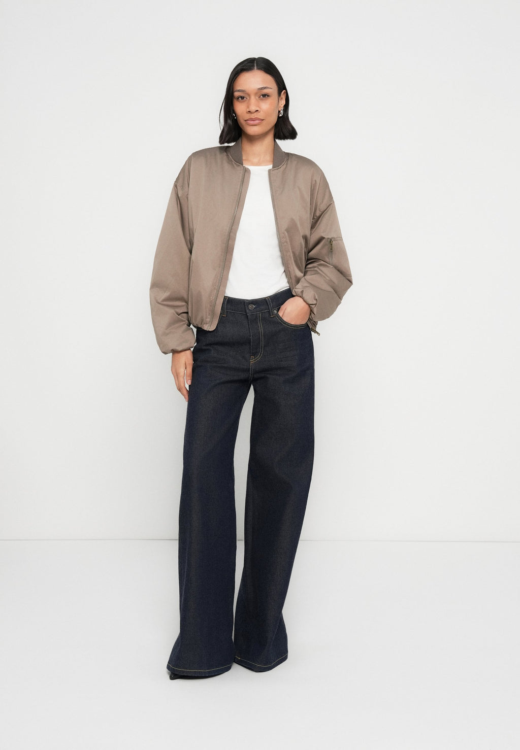 LORRAINE BOMBER - Bomber Jacket - walnut shell