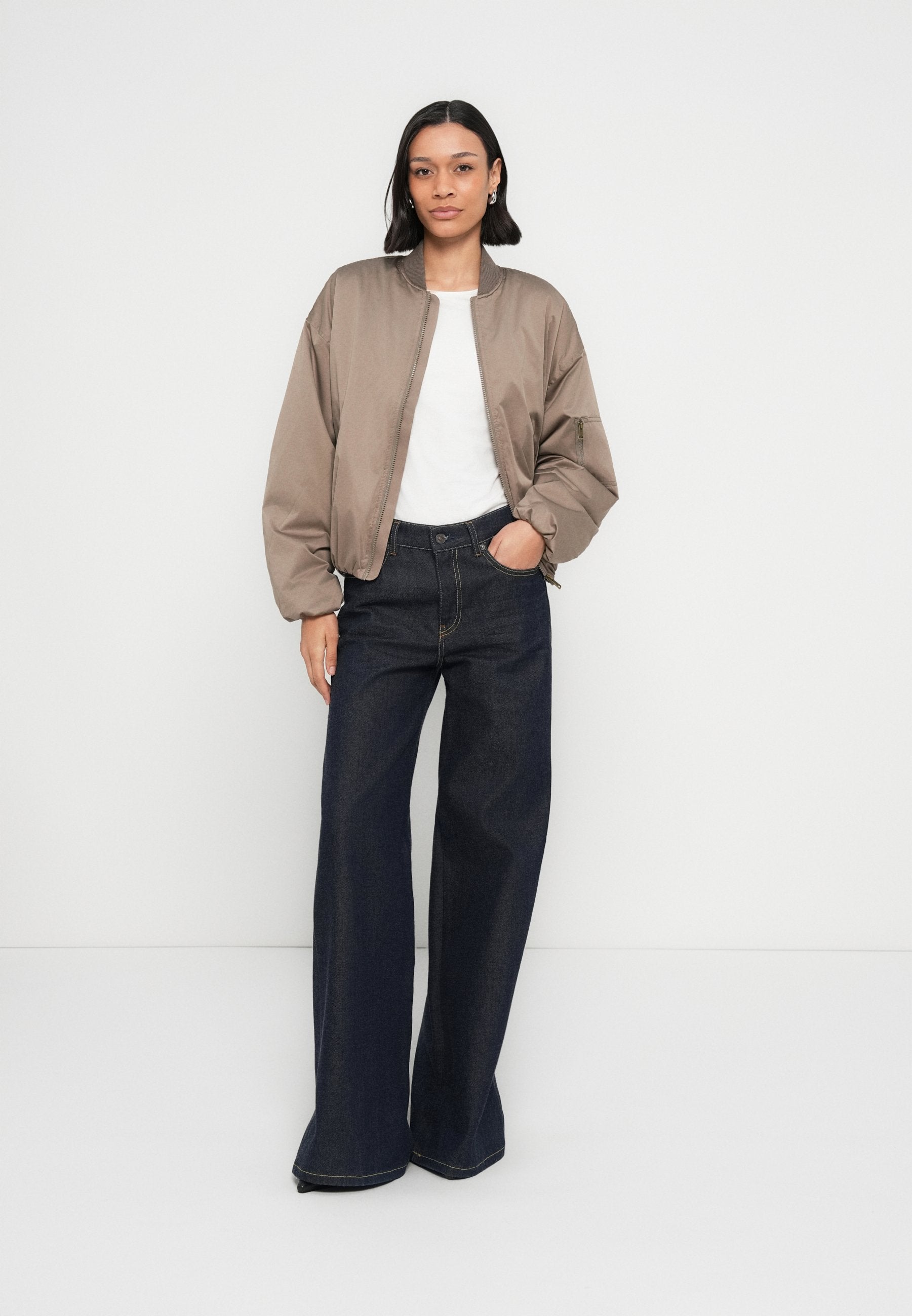 LORRAINE BOMBER - Bomber Jacket - walnut shell