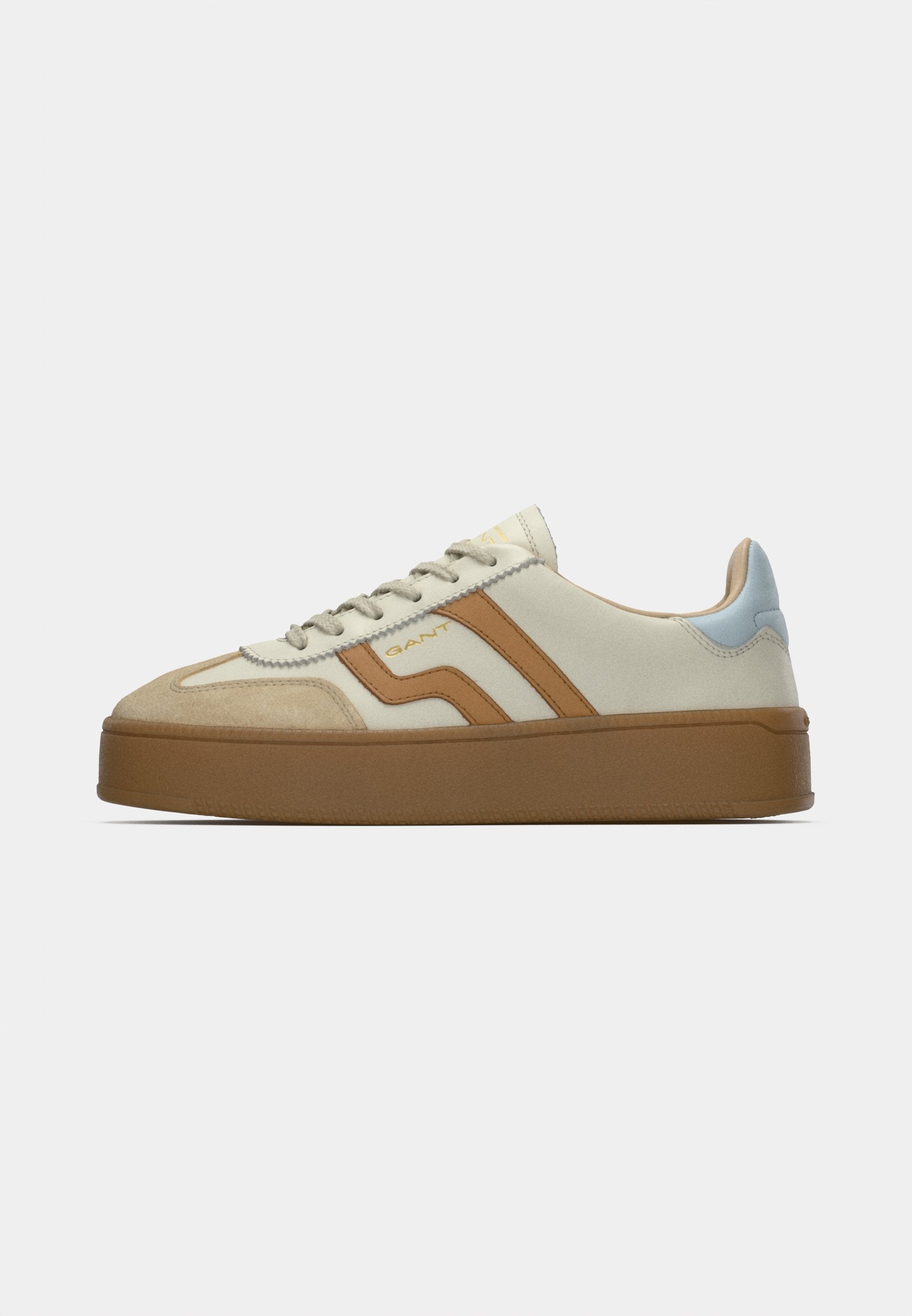 CUZMANI - Trainers - off white/light blue