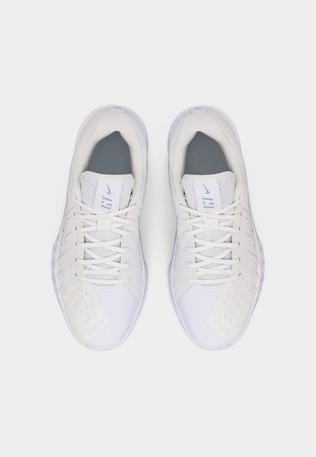 AIR ZOOM GT CUT ACADEMY UNISEX - Basketball shoes - white/platinum-coloured tint