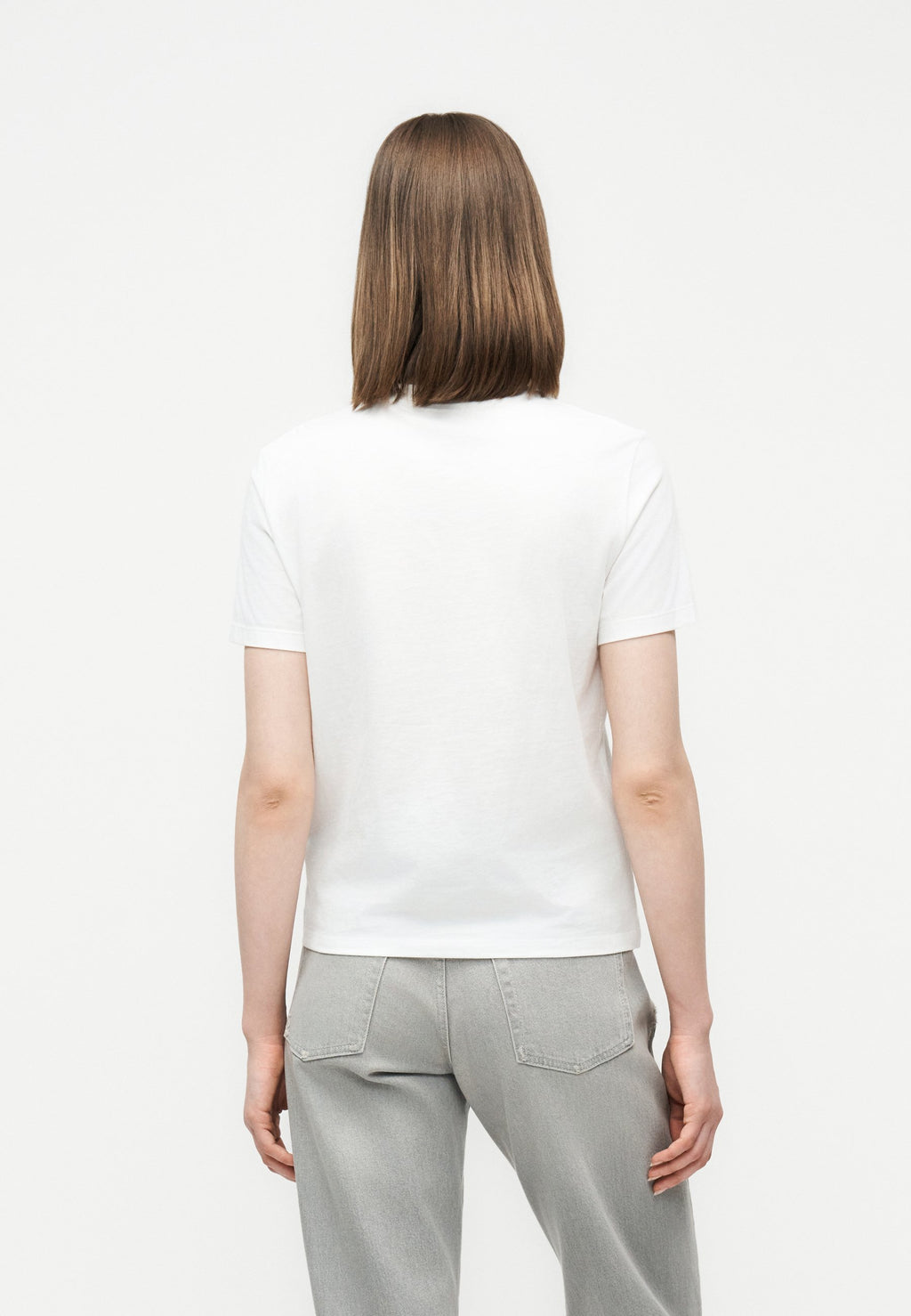 SS CLASSIC CK NYC LOGO TEE - T-shirt imprimé - blanc vif
