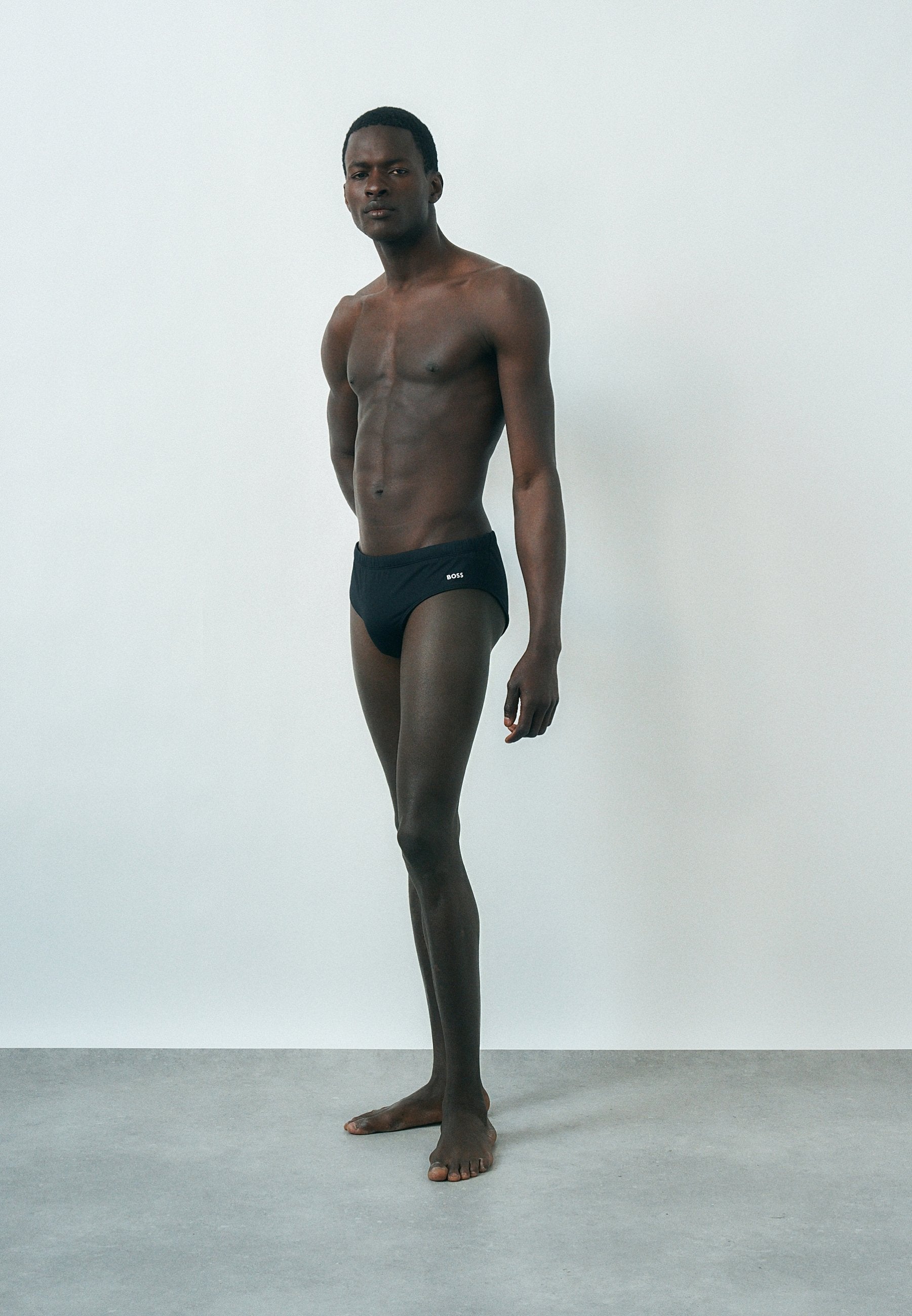 JOHN - Swimming briefs - black