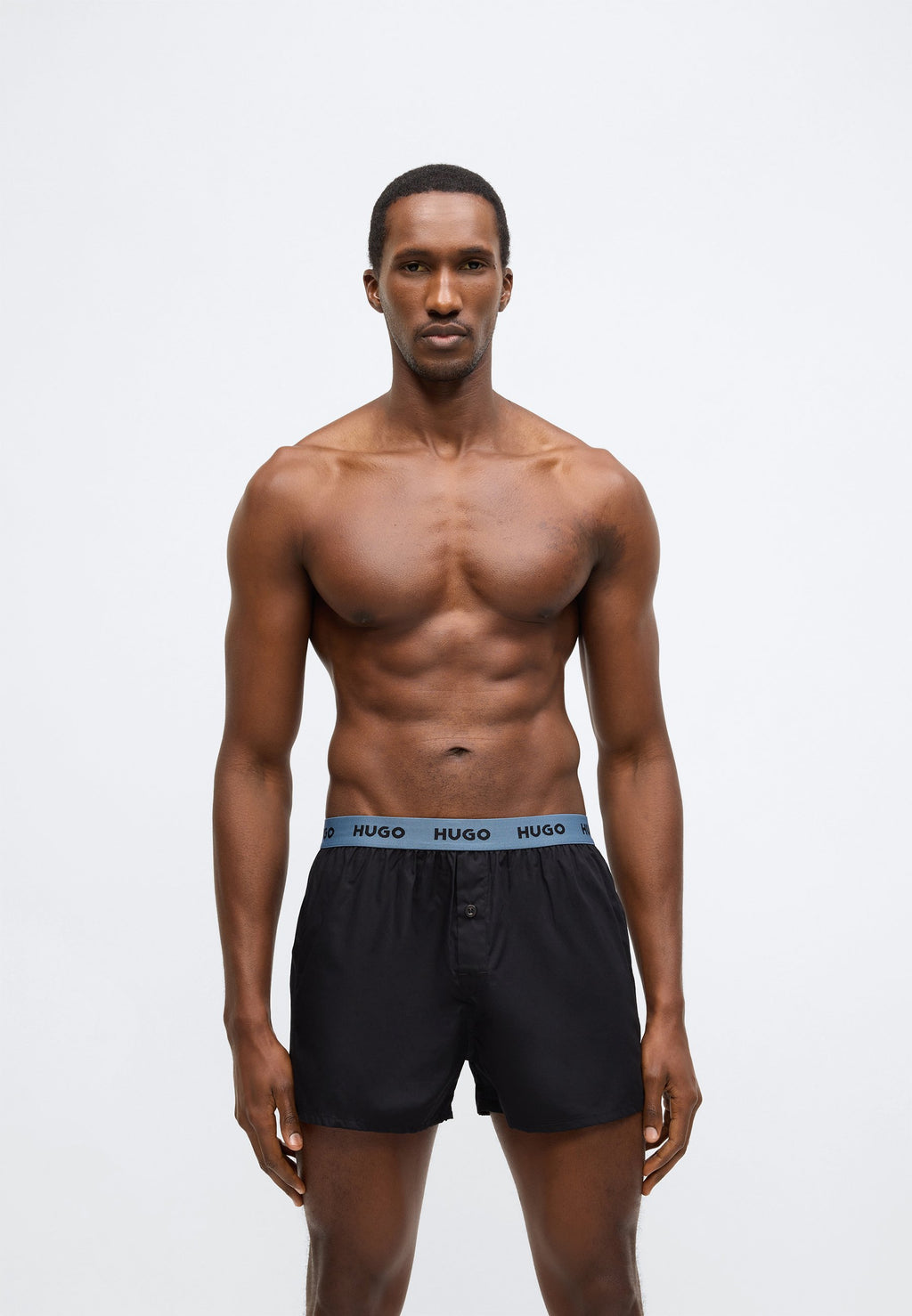 TRIPLET 3 PACK - Boxer shorts - black/light blue