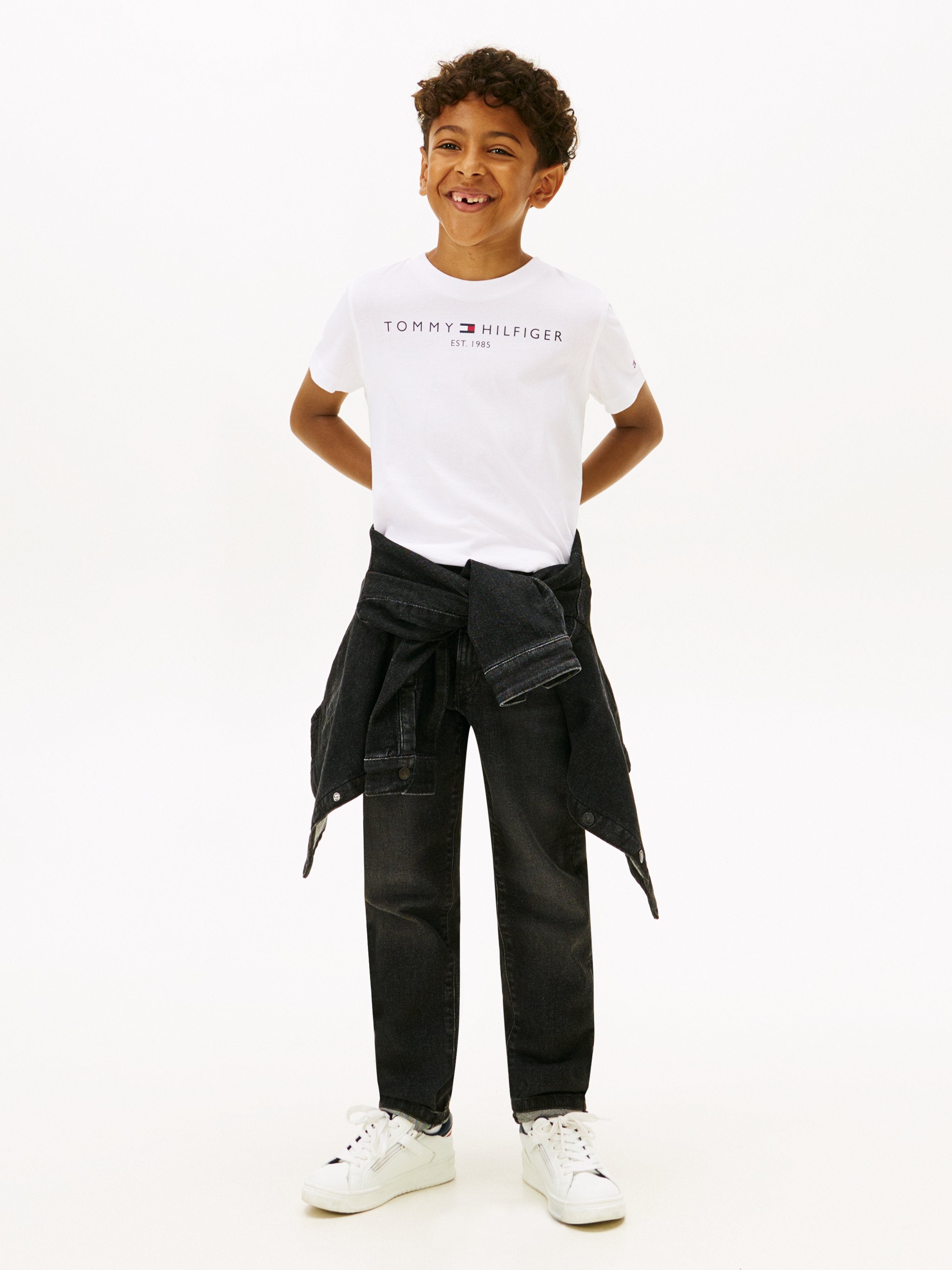 ESSENTIAL TEE - Print T-shirt - white