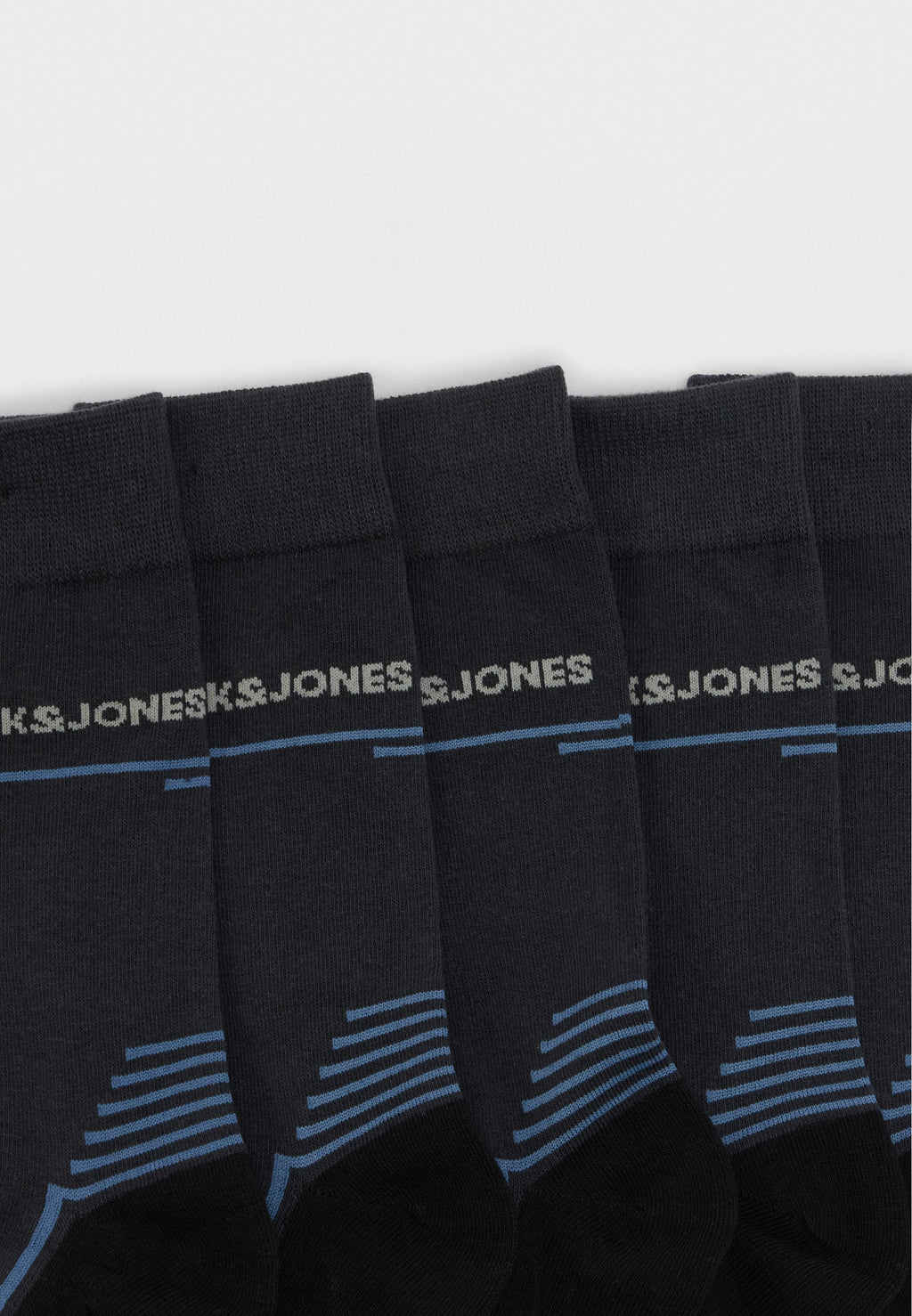 JACWALTER TENNIS 5 PACK - Socks - asphalt