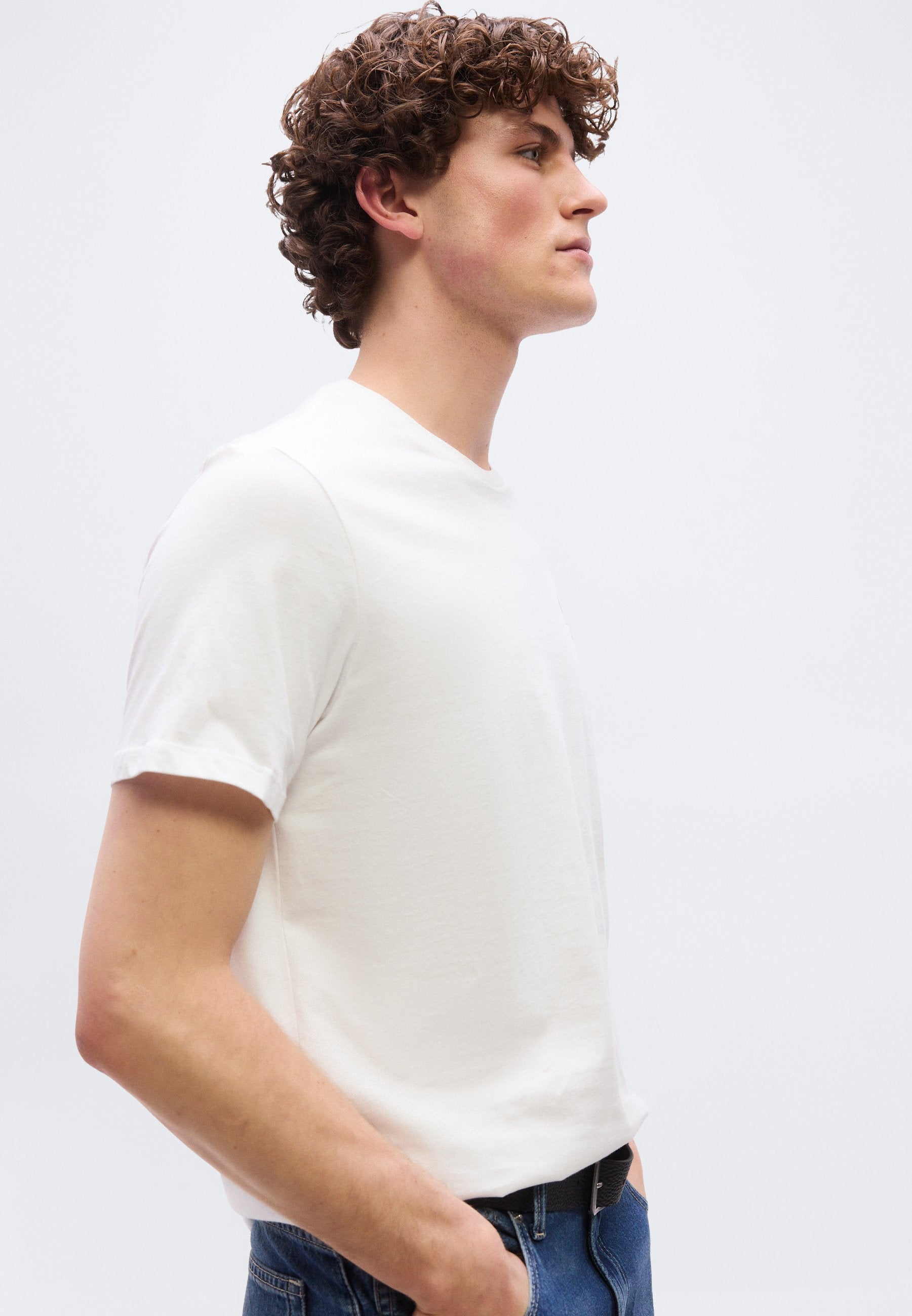 CLASSIC MICRO MONOLOGO 2 PACK  - Basic T-shirt - black/bright white