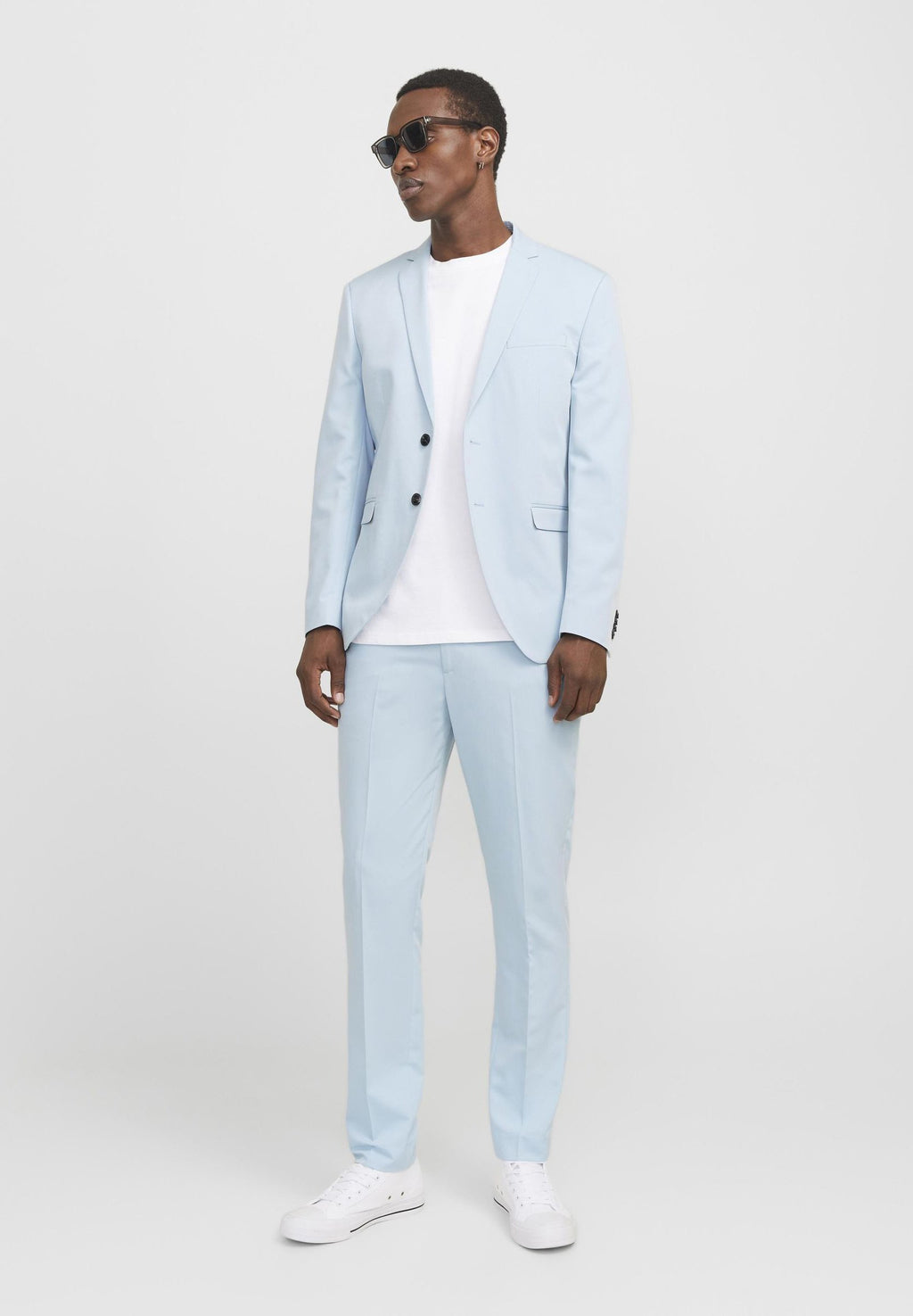 JPRFRANCO SUIT NOOS SET - Suit - chambray blue fit super slim fit