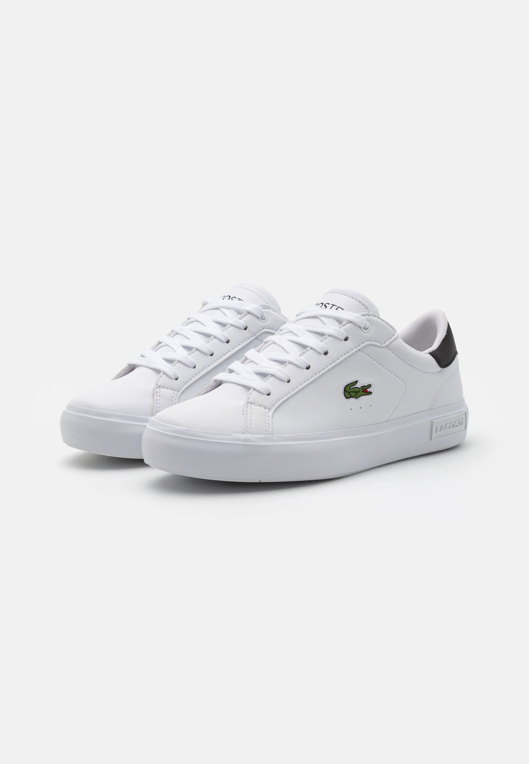 POWERCOURT JUNIOR CORE ESSENTIALS UNISEX - Baskets - white/black