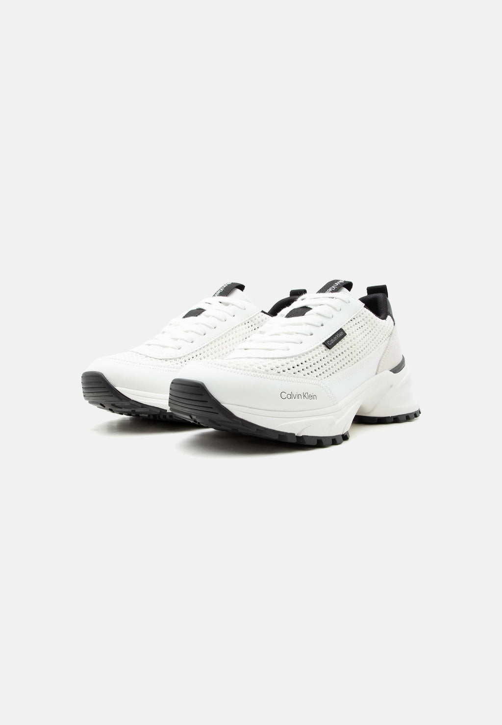 HIKE RUNNER LACEUP - Trainers - bright white/black