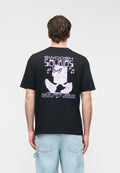 TEE SOUNDS UNISEX - Print T-shirt - black