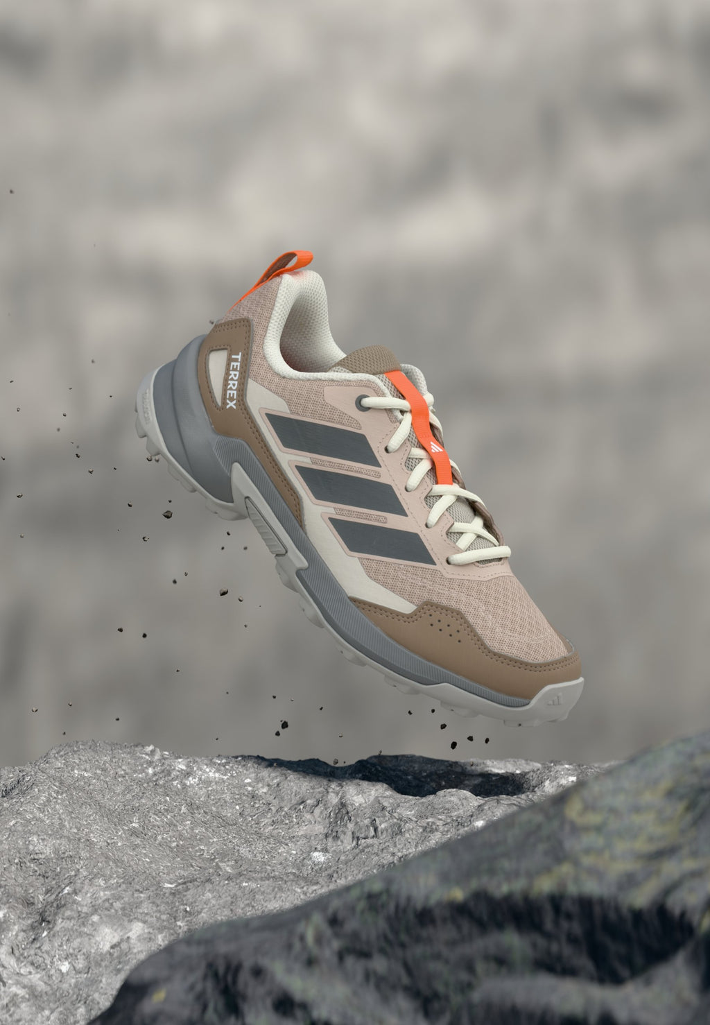 EASTRAIL 3 - Hiking shoes - taupe/grey four/chalky brown