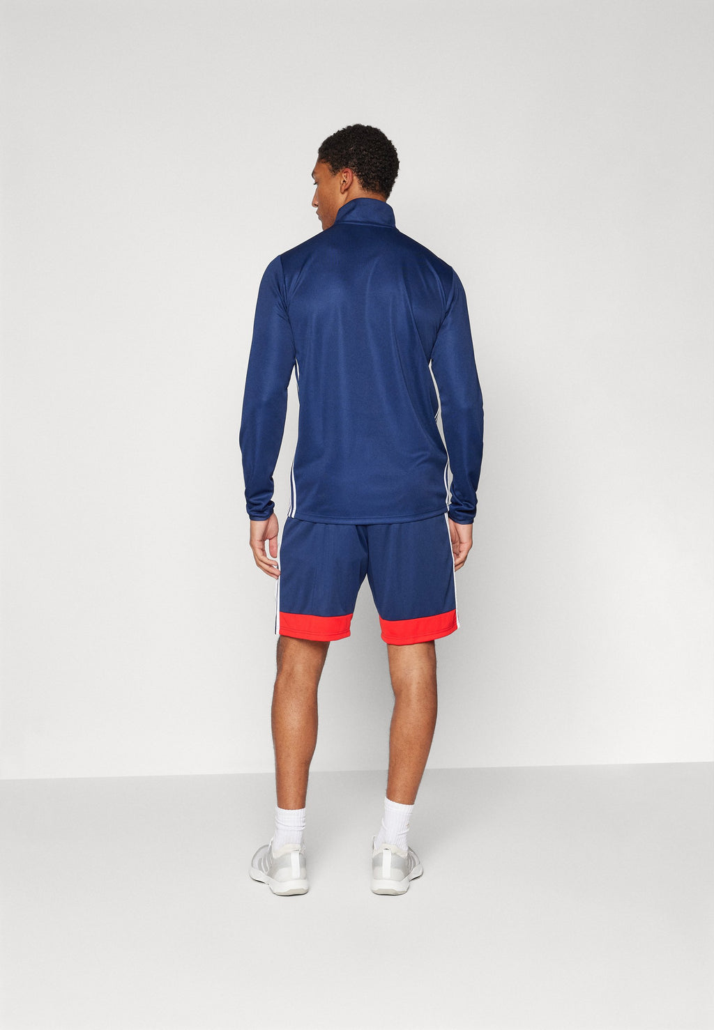 TIRO25 ESSENTIALS SHORT MEN - Sports shorts - team navy blue/red
