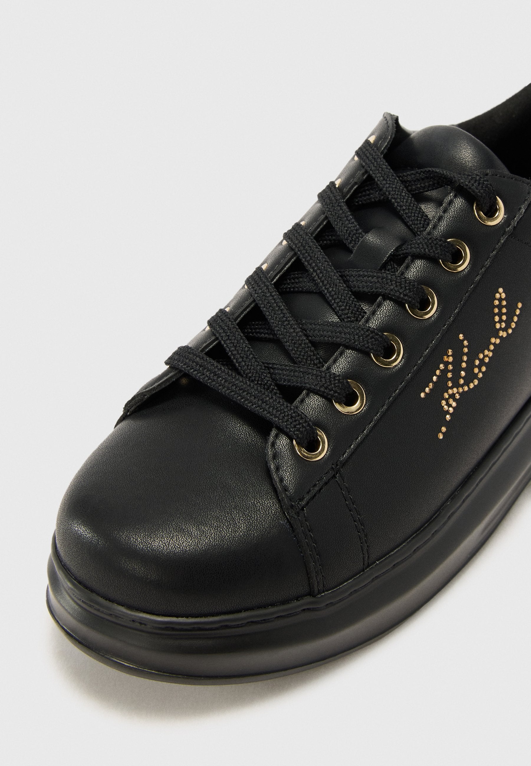 KAPRI - Trainers - black/gold-coloured