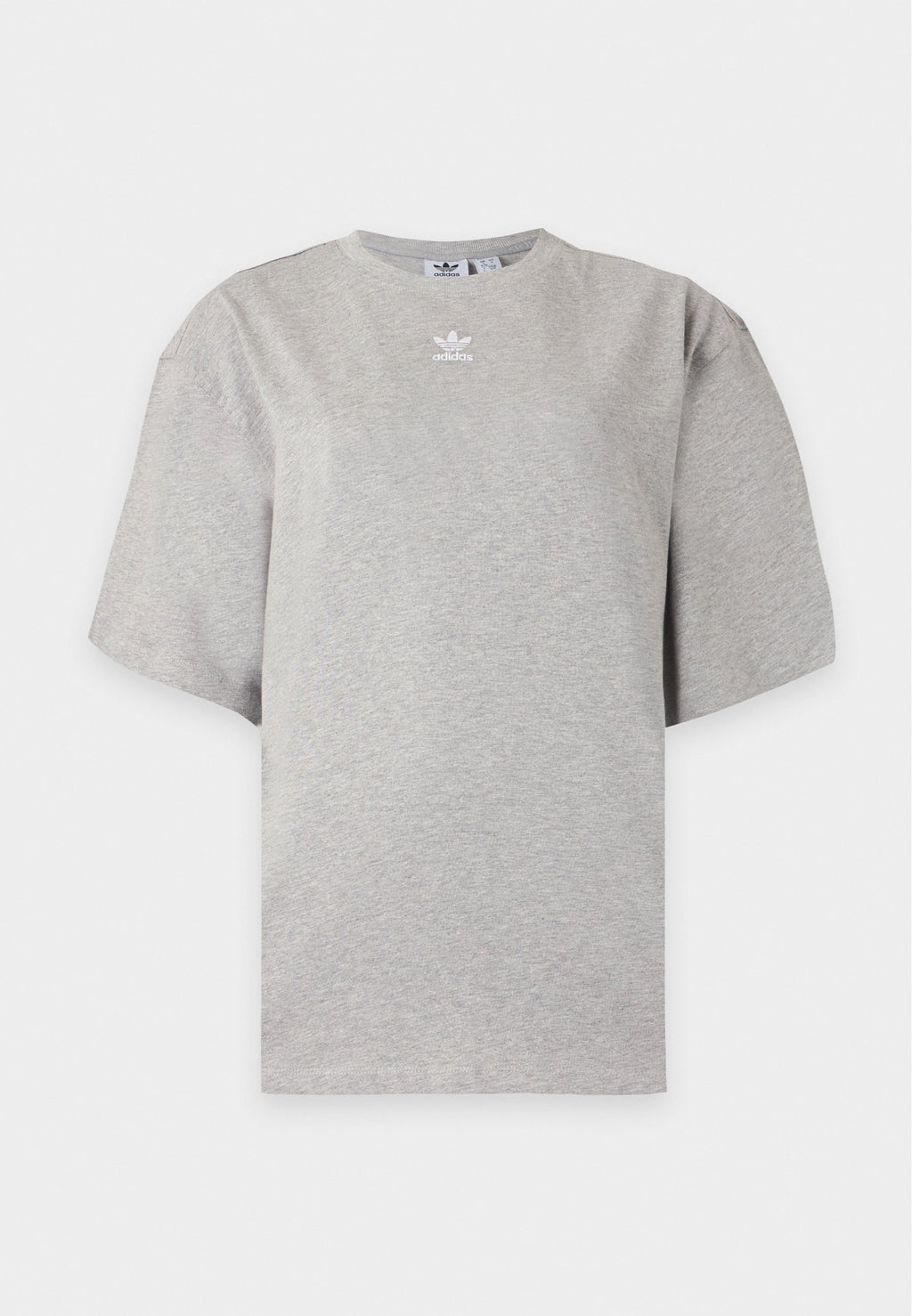 TEE - Basic T-shirt - medium grey heather