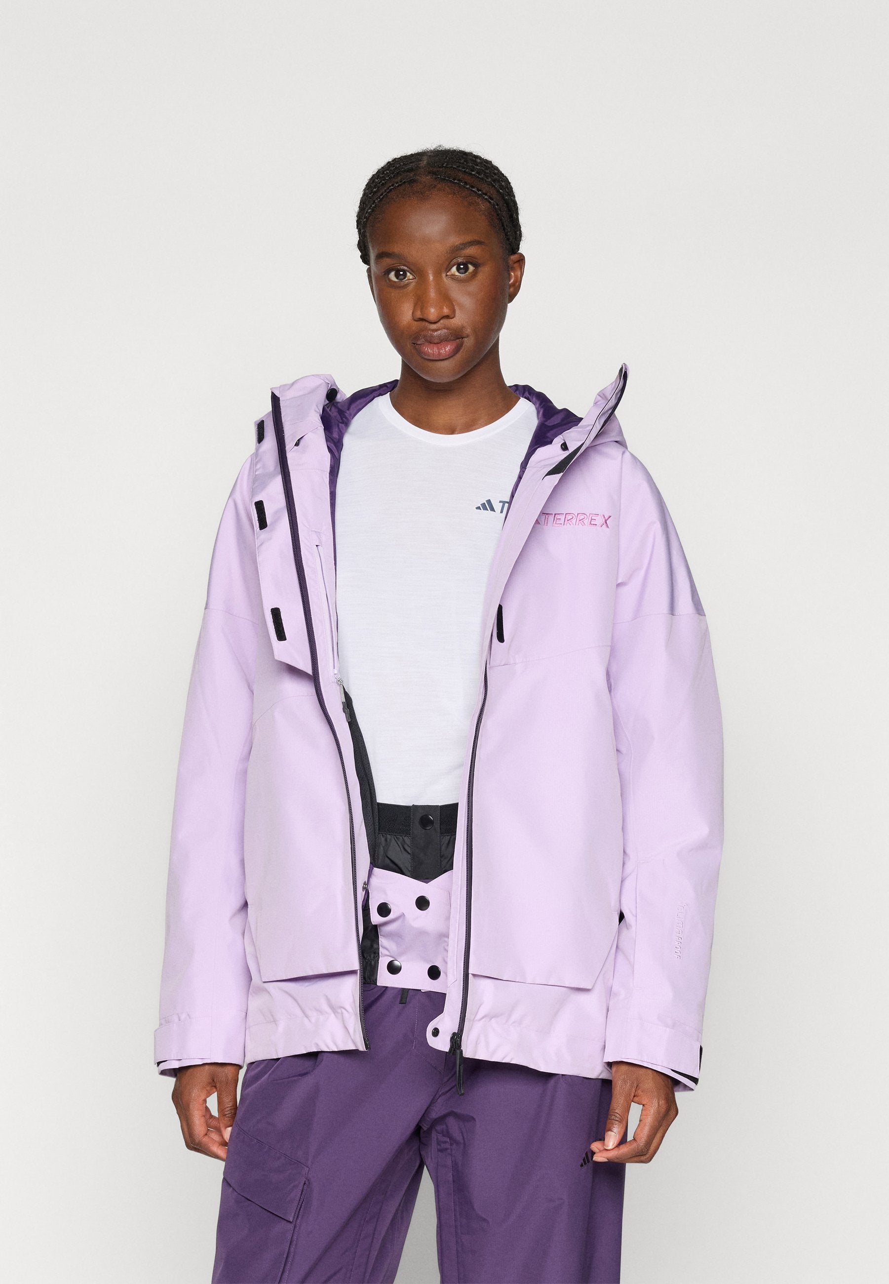 Ski jacket - powder plum