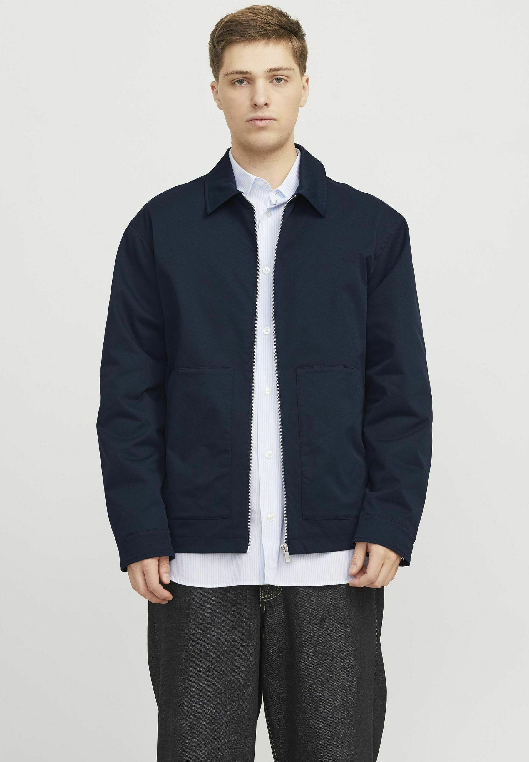 JJWINSON WORKER - Summer jacket - navy blazer