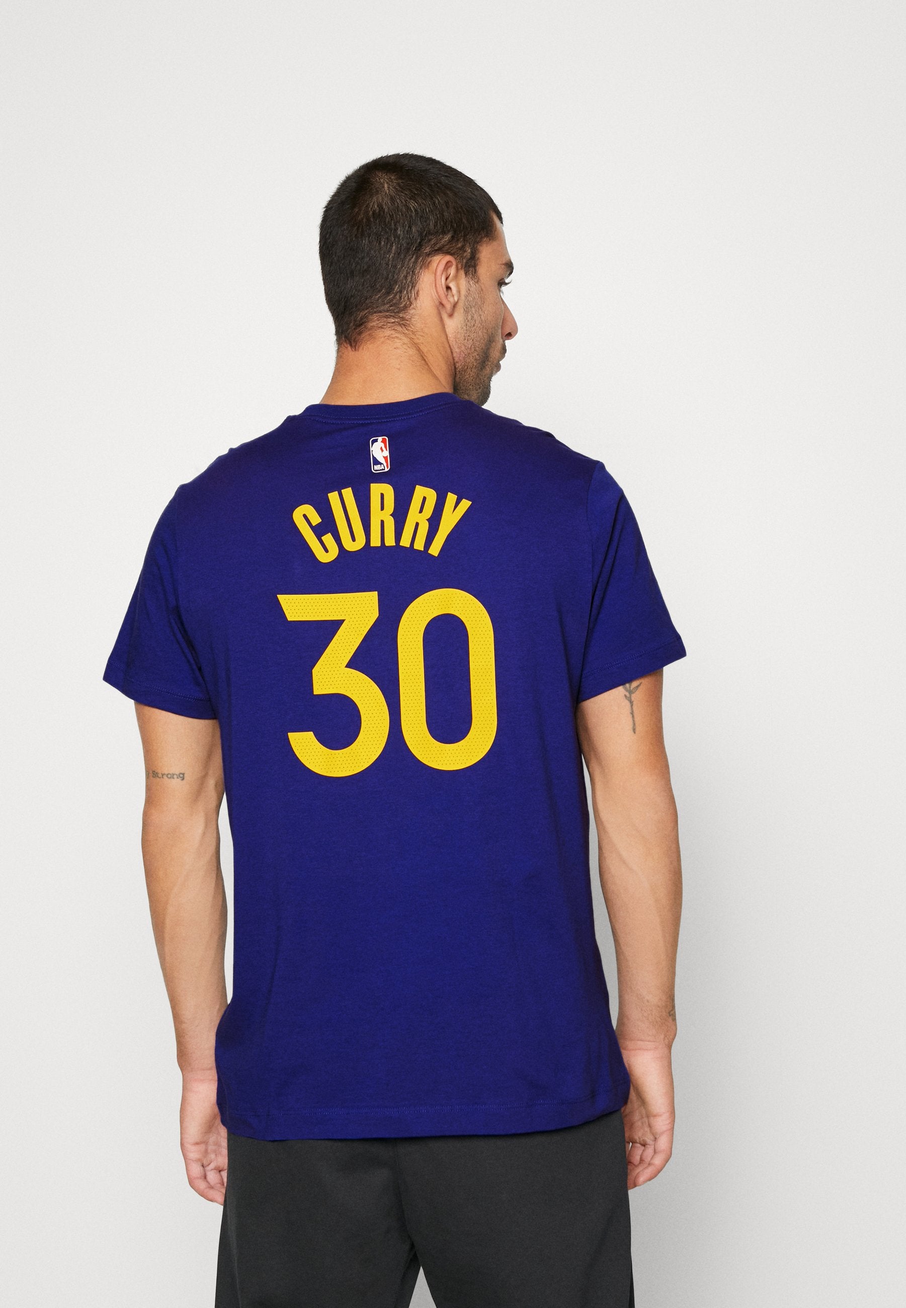NBA GOLDEN STATE WARRIORS STEPH CURRY NAME AND NUMBER TEE - Print T-shirt - rush blue/curry stephen