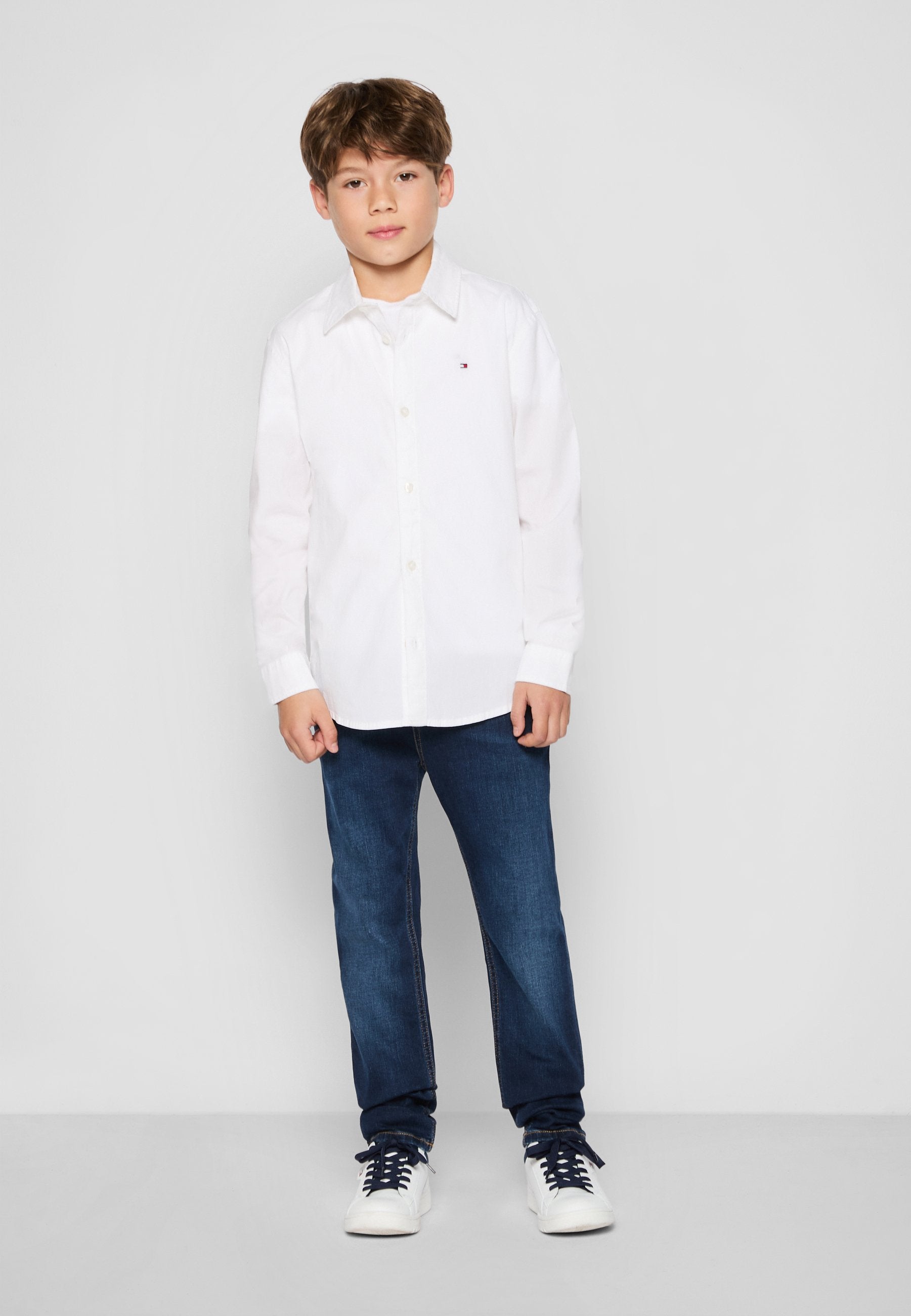 SOLID - Shirt - white