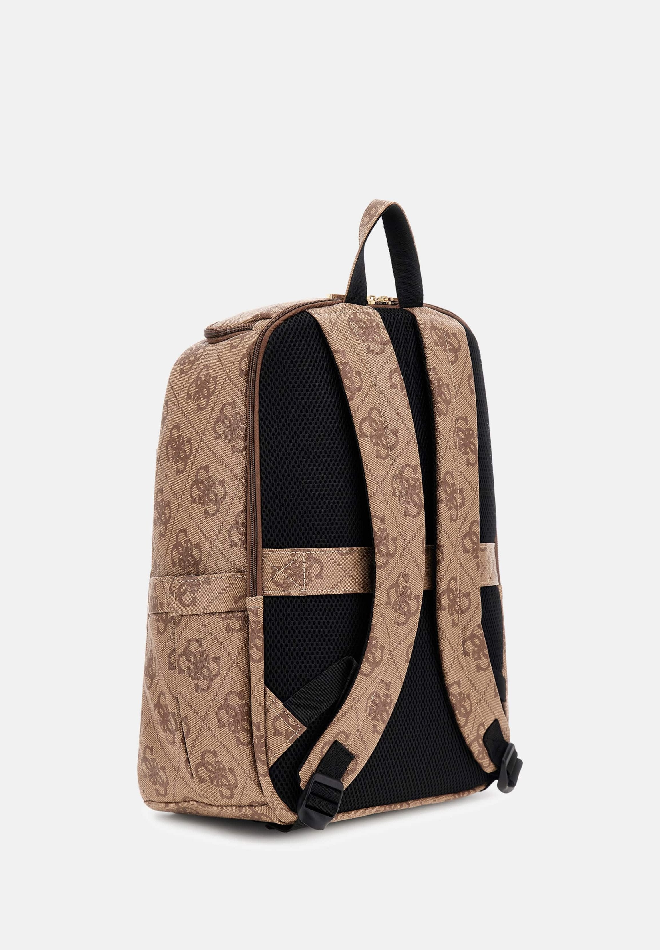 BERTA - Rucksack - latte logo/brown
