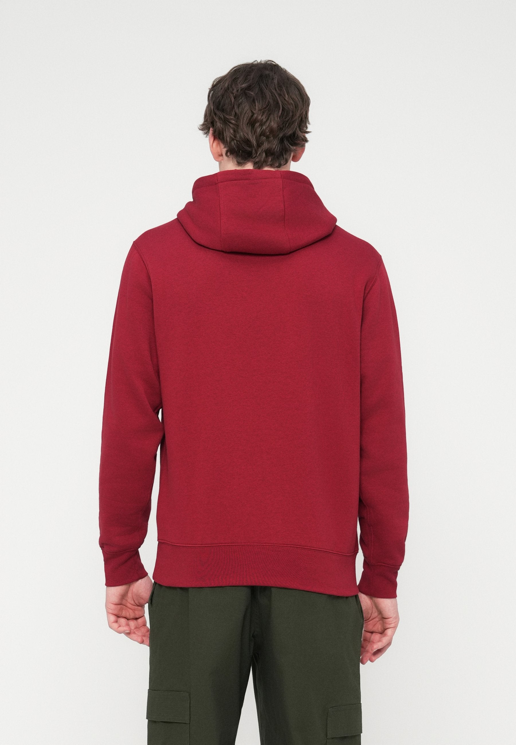 CLUB HOODIE - Hoodie - team crimson/white