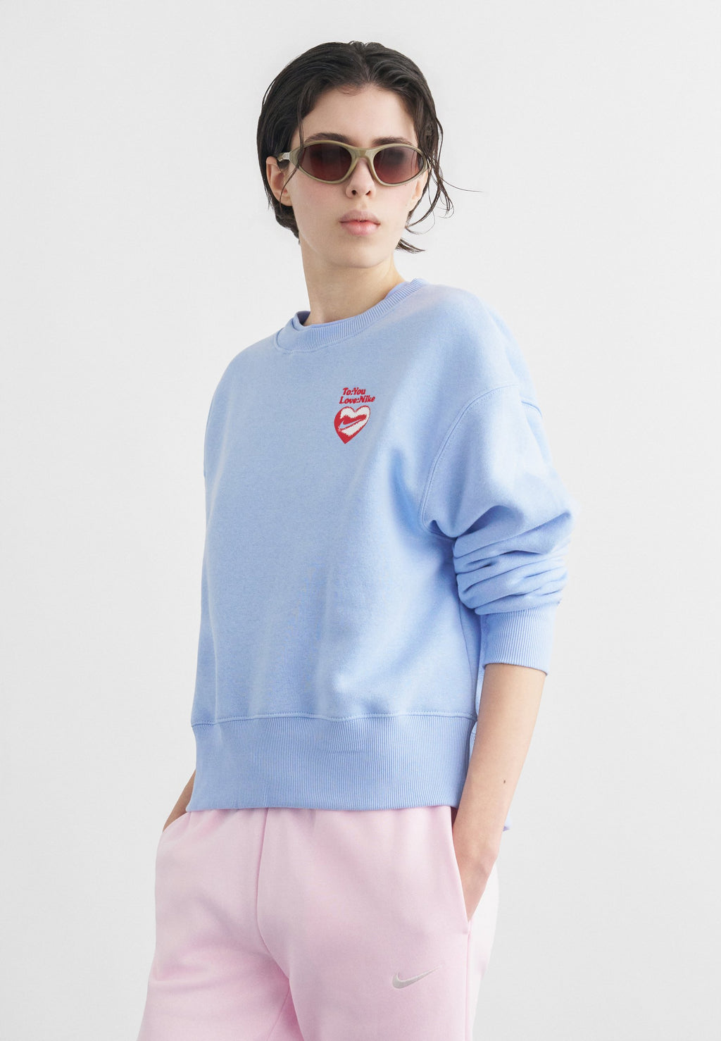 CREW - Sweatshirt - alumnium
