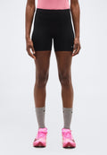 TEMPO - Short running tights - black