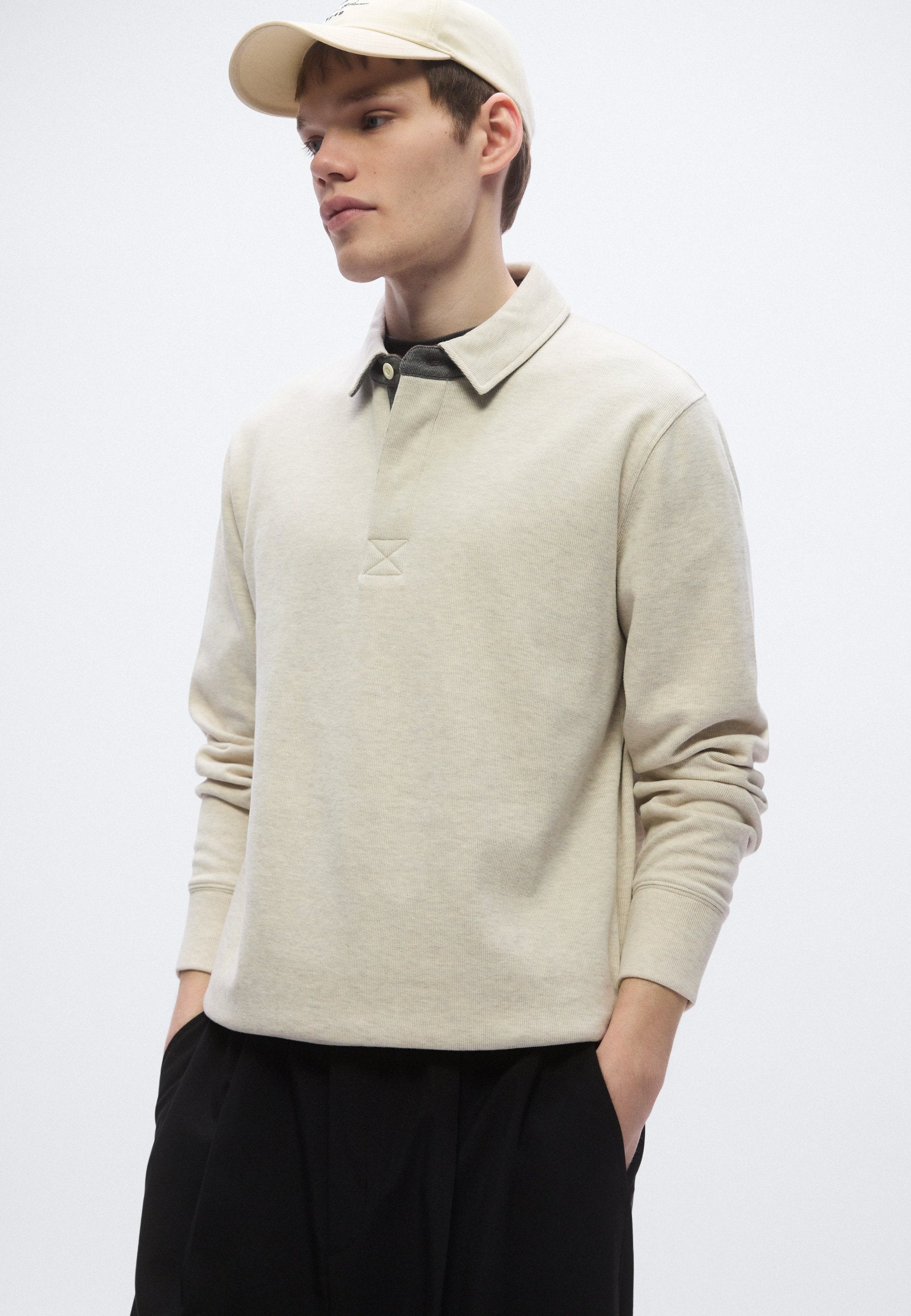 LIGHT SACKER  - Polo shirt - seed melange