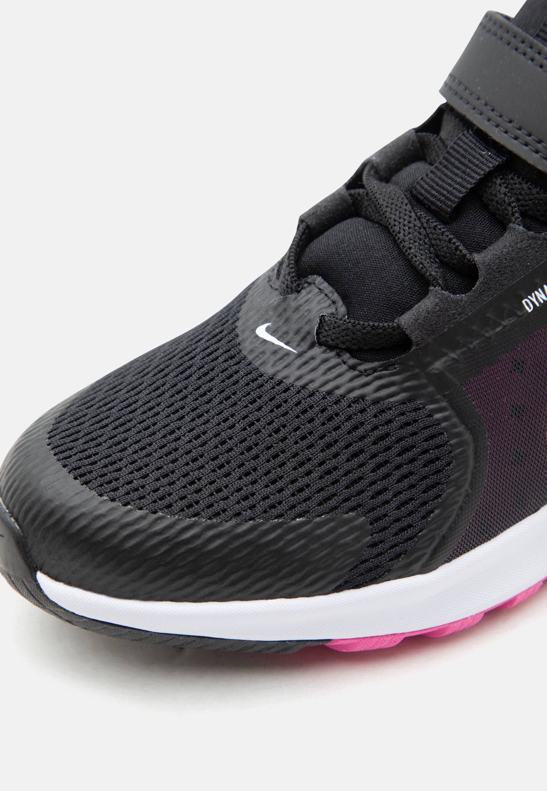 STAR RUNNER 5 UNISEX - Road running shoes - black/laser fuchsia/anthracite/white
