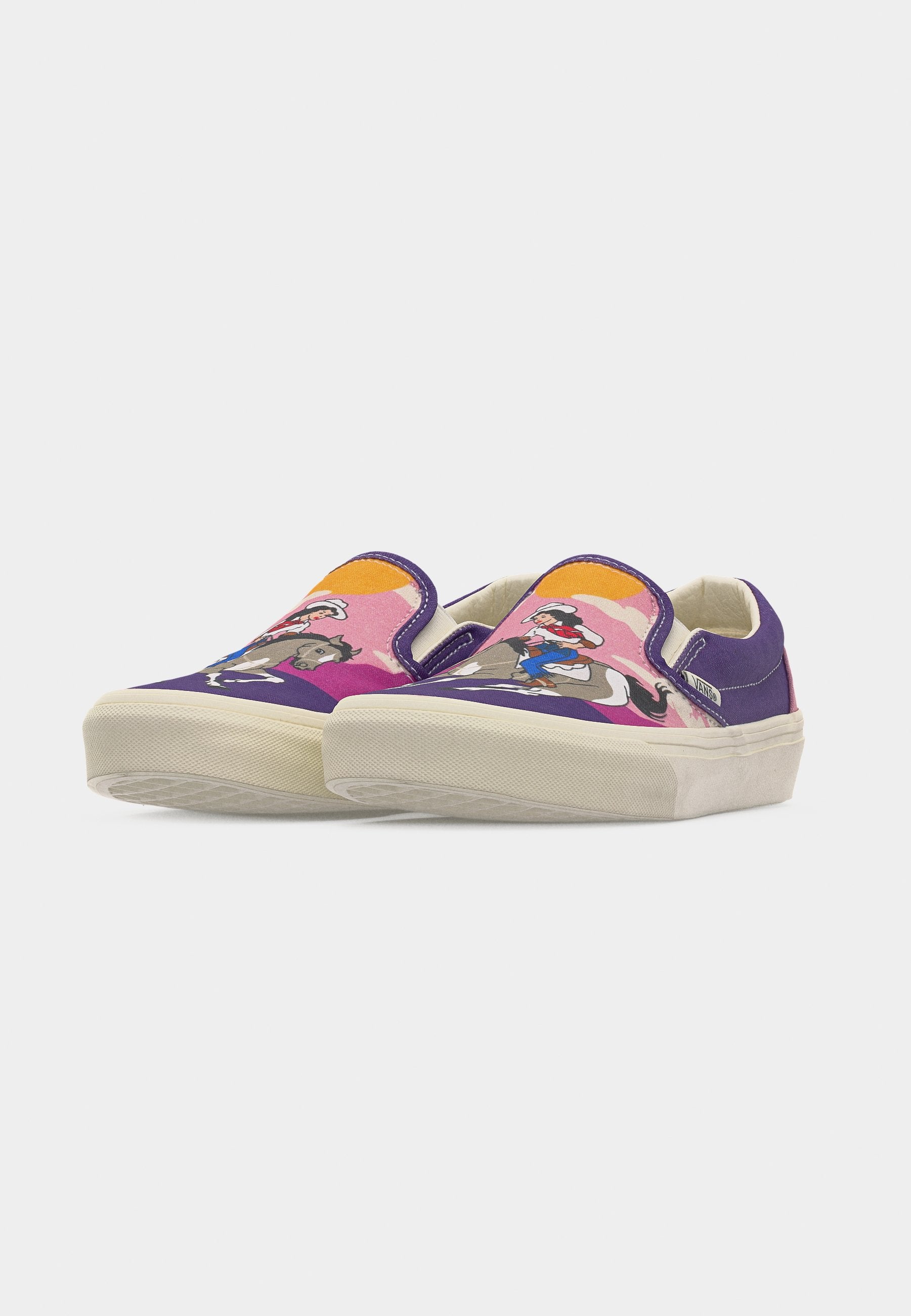 CLASSIC SLIP ON UNISEX - Trainers - purple/multi-coloured