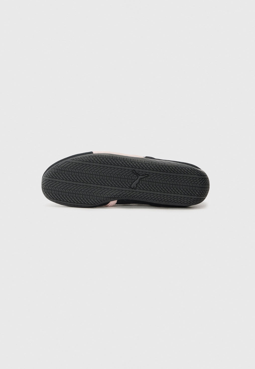 SPEEDCAT - Ankle strap ballet pumps - black/mauve mist