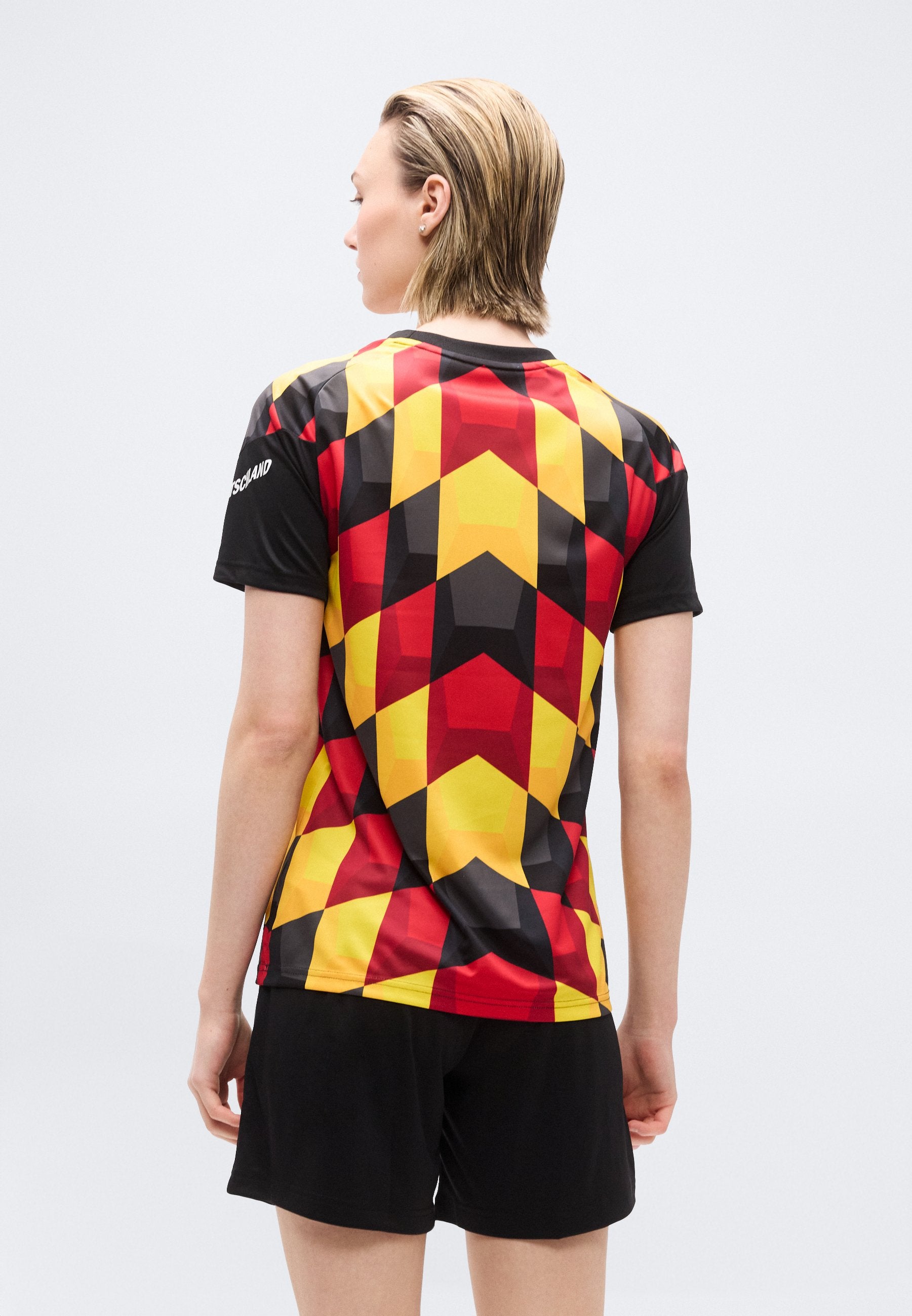 GERMANY 26 HOME PRE MATCH  - National team wear - black/team yellow