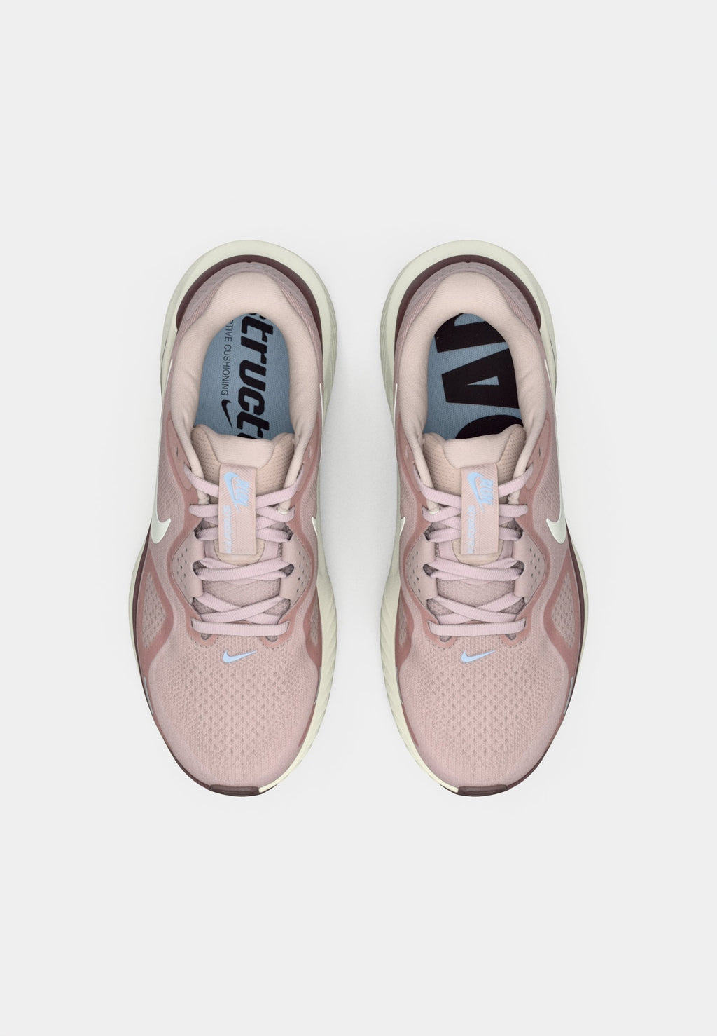 W NIKE STRUCTURE 26 - Road running shoes - particle rose/sail/tattoo/hydrogen blue