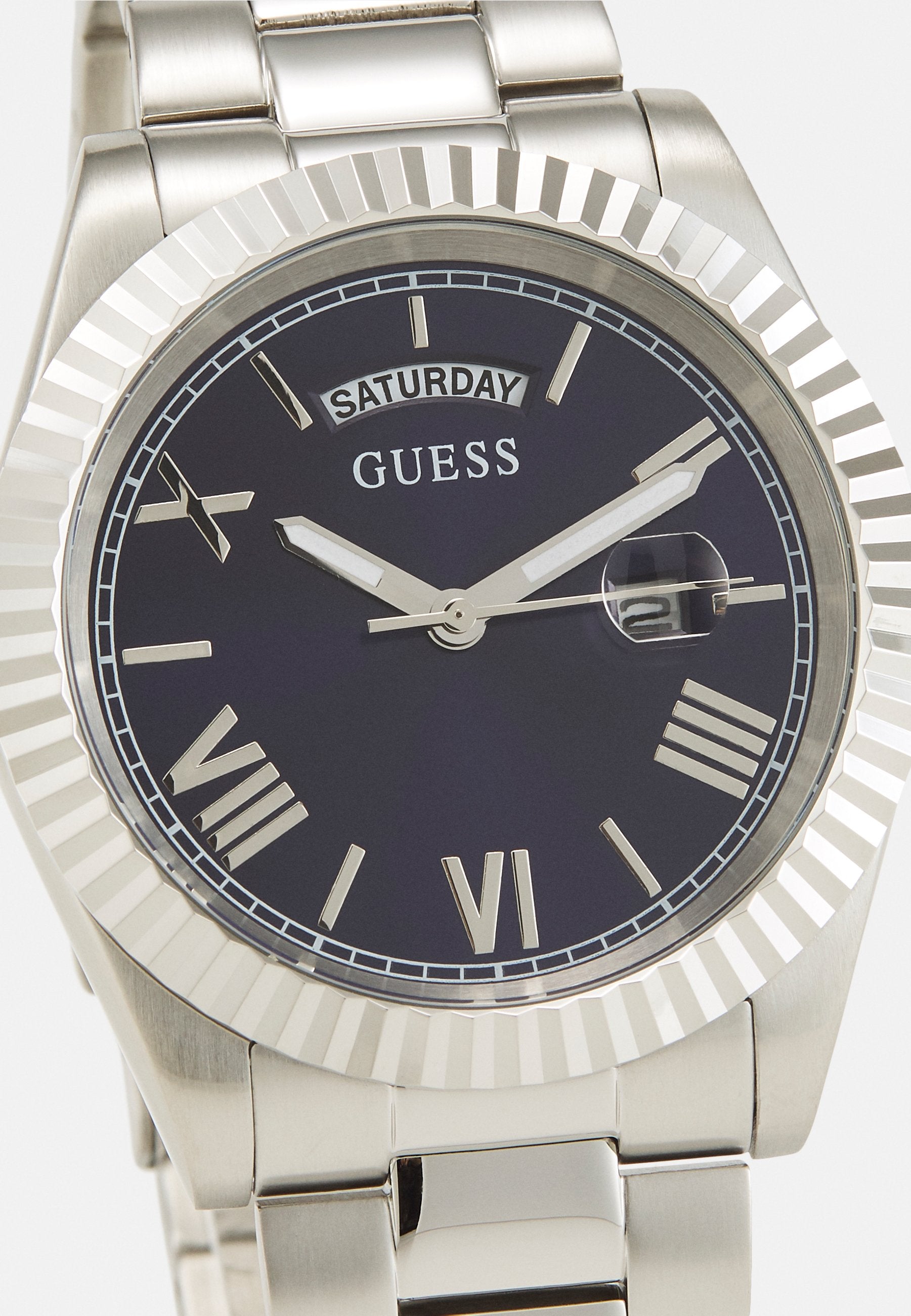 CONNOISSEUR - Watch - blue sunray/silver-coloured