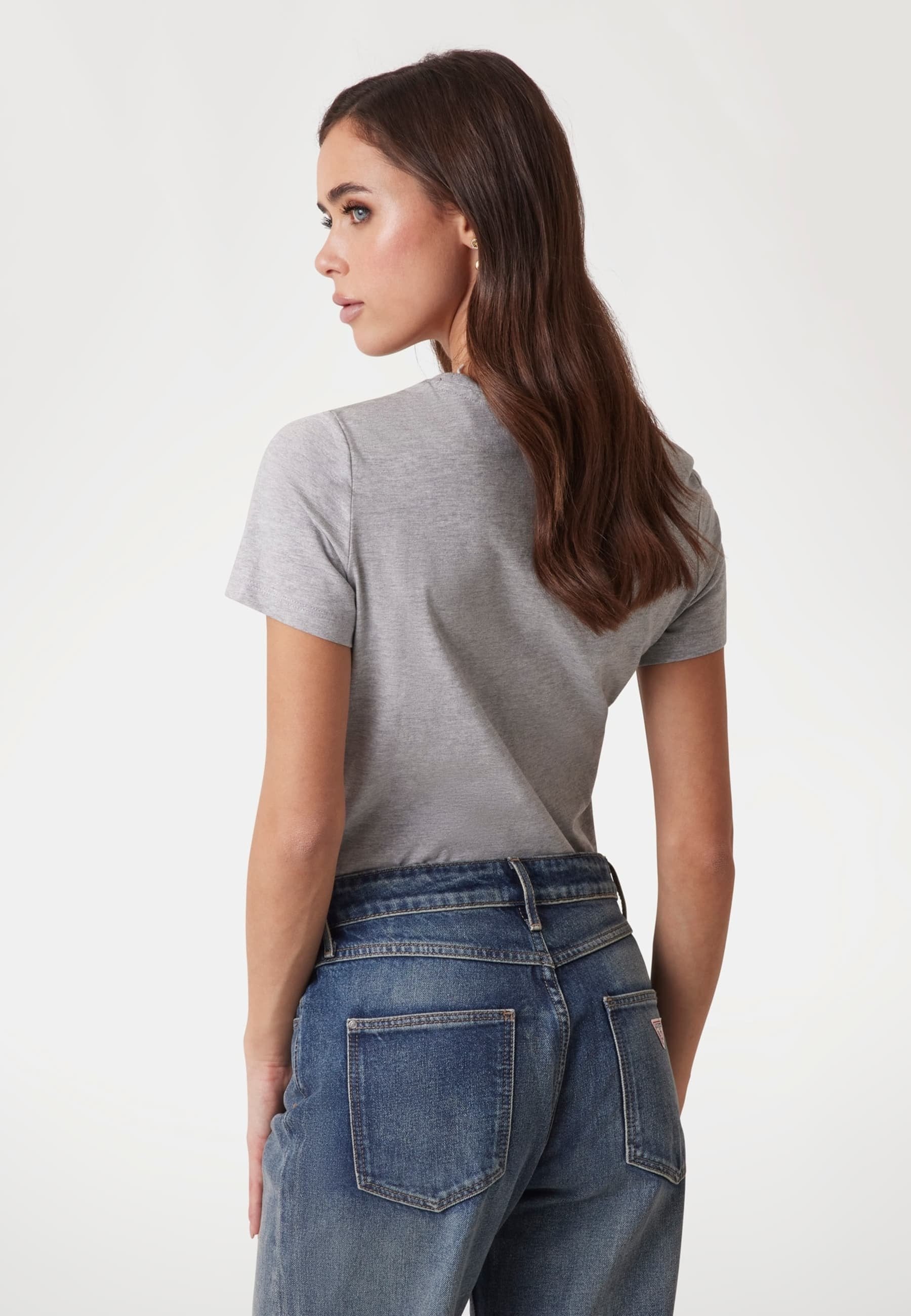 ORIGINAL TEE - Print T-shirt - grau