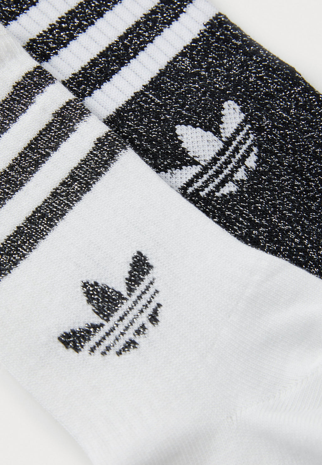 3S GLITTER CR 2PACK - Socks - black/white