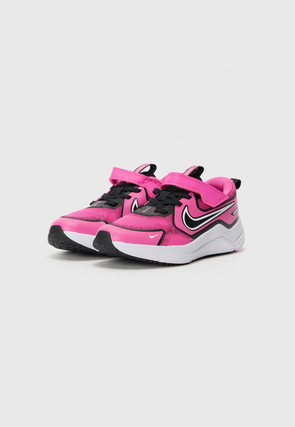 COSMIC RUNNER - Road running shoes - laser fuchsia/white/black