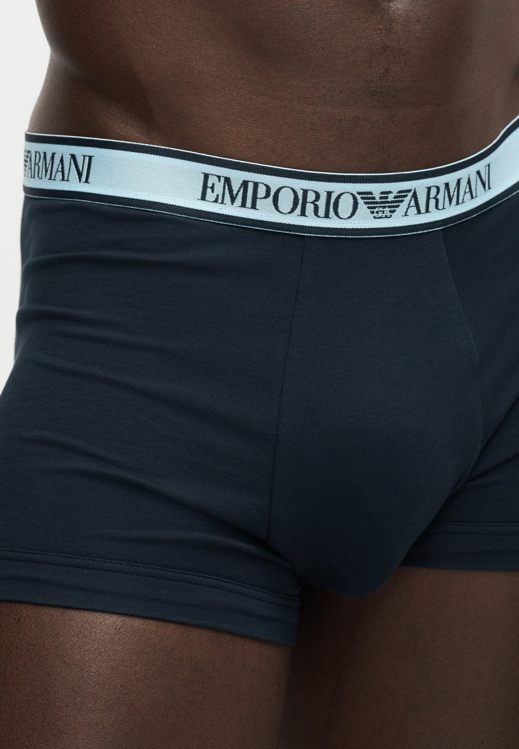 CORE LOGOBAND TRUNKS 3 PACK - Trunks - armani blue