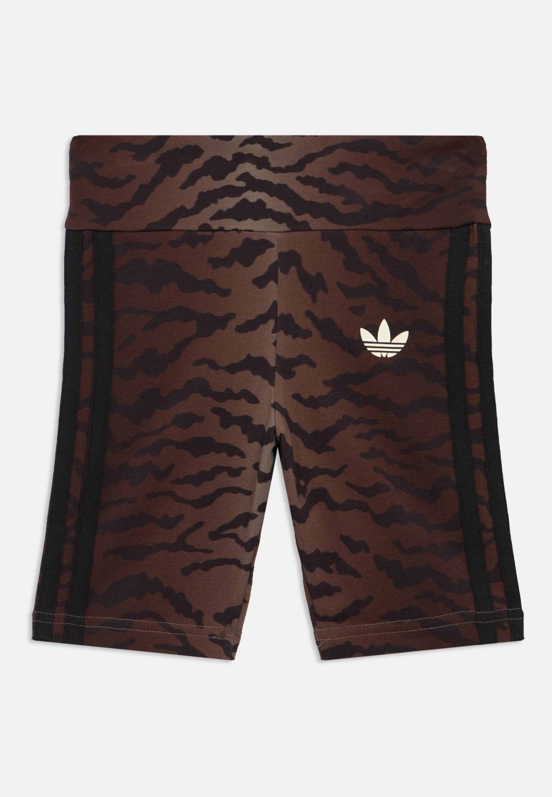 KIDS SET UNISEX - Sports shorts - cream white/night brown